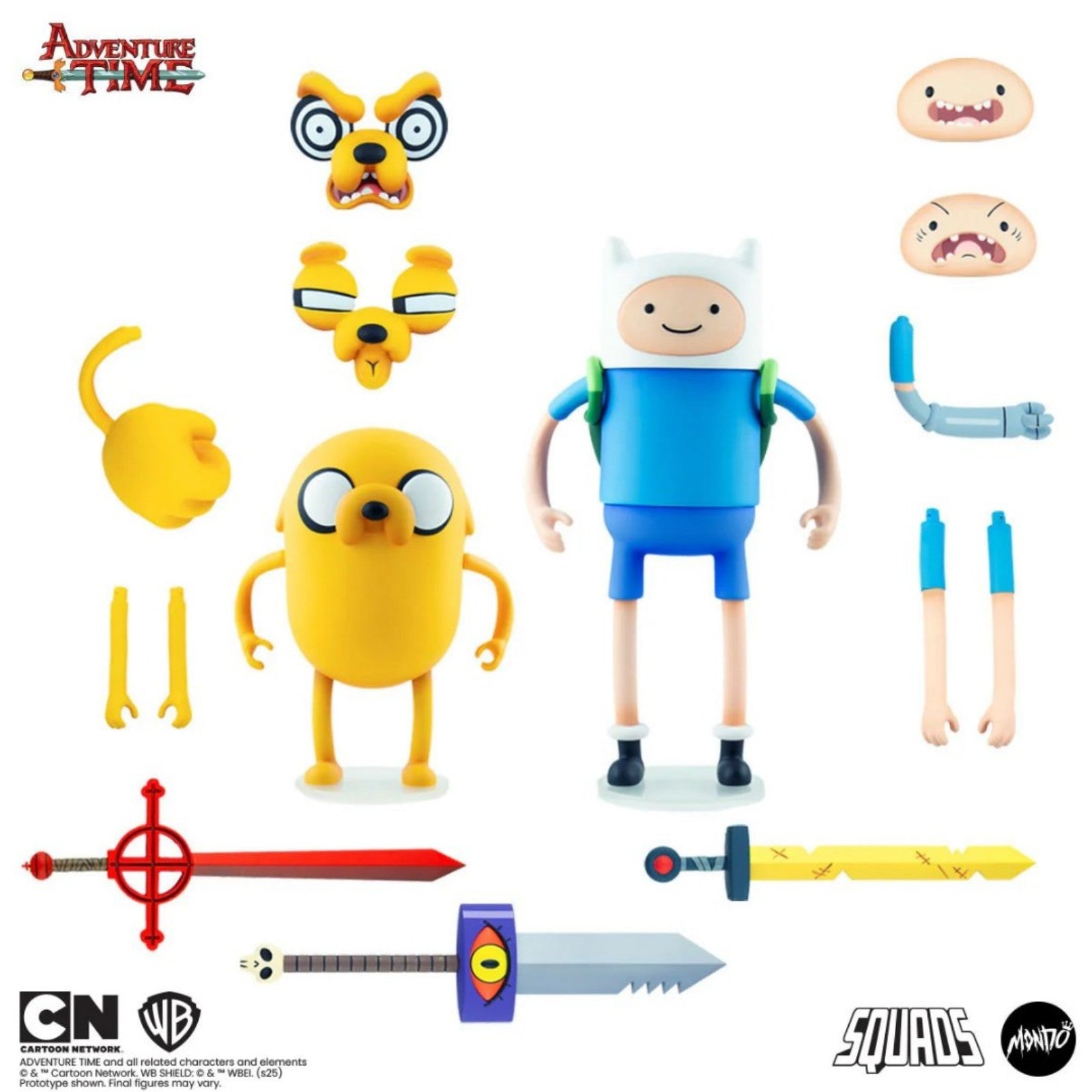 Mondo Adventure Time Finn and Jake Figure Set 15th Anniversary Limited Edition