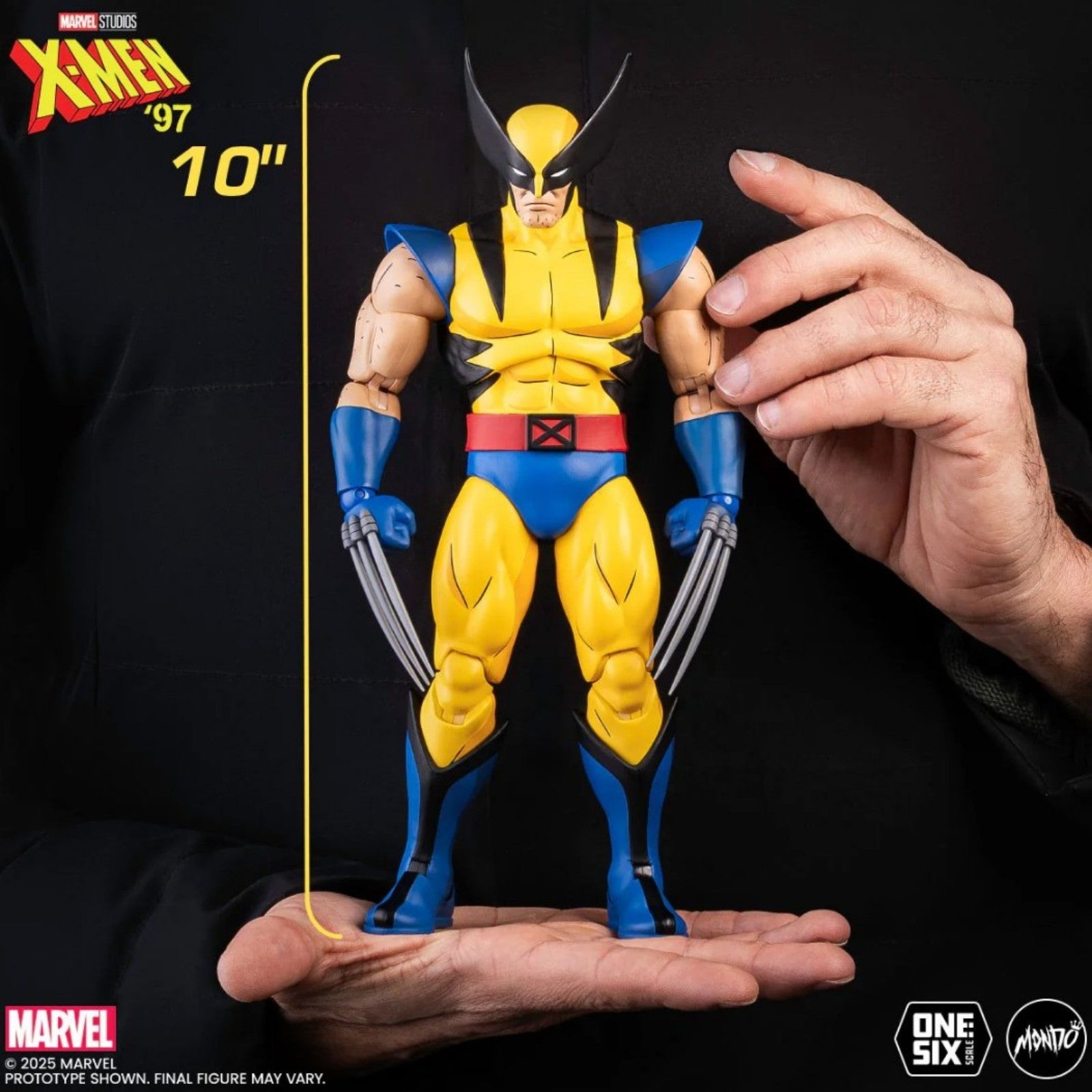 Mondo X-Men 97 Wolverine 1/6 Scale Figure Animated Series Marvel Limited Edition