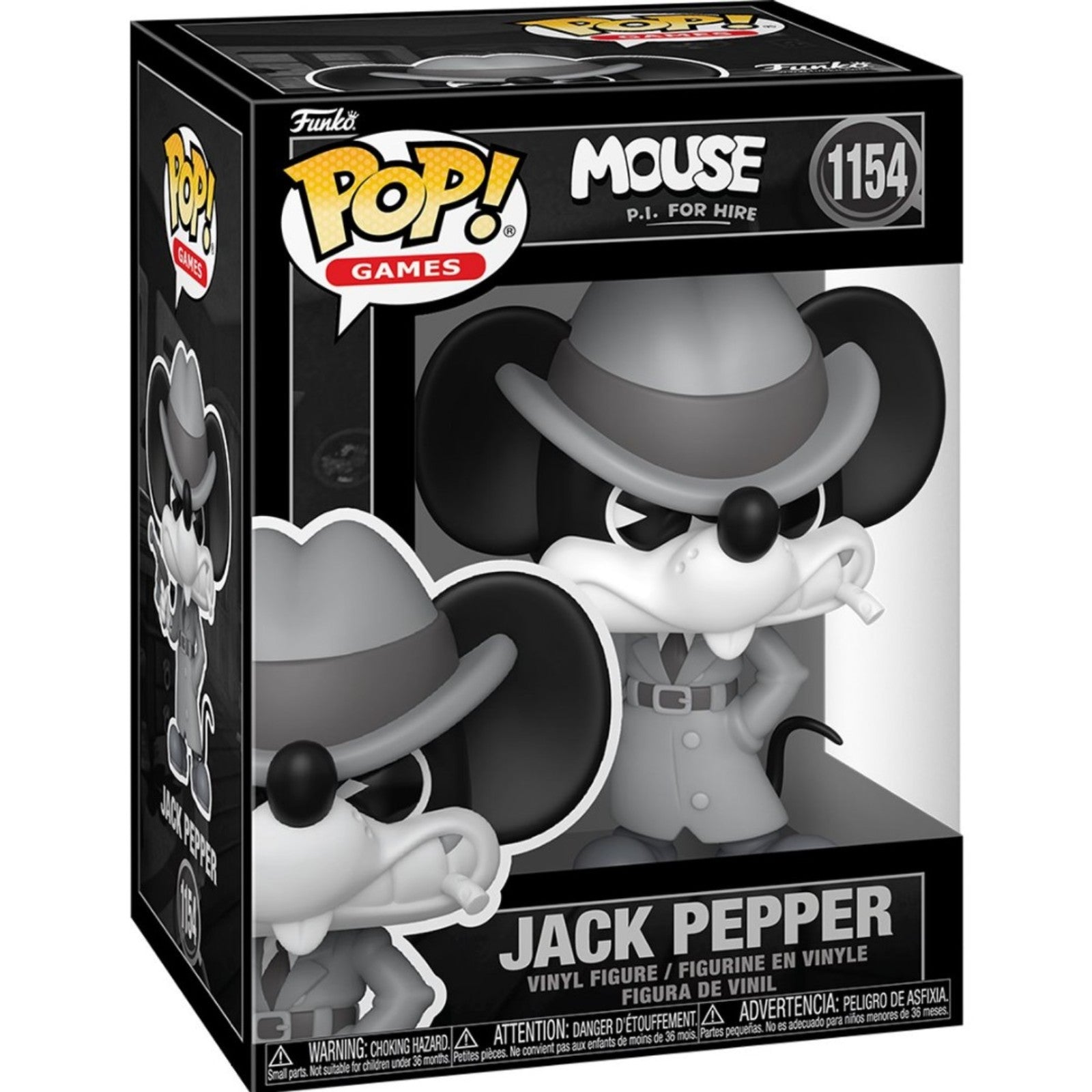 Mouse P.I. For Hire Jack Pepper Funko Pop! Vinyl Figure #1154