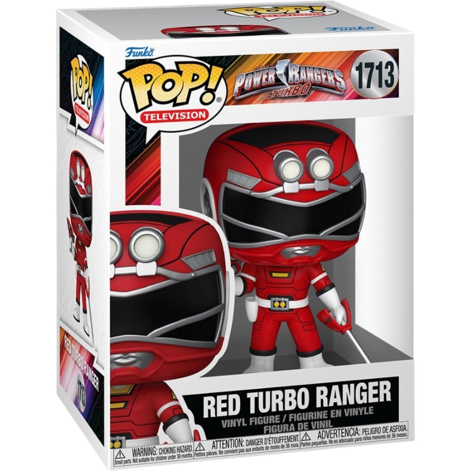 Power Rangers Turbo Red Turbo Ranger Funko Pop! Vinyl Figure #1713