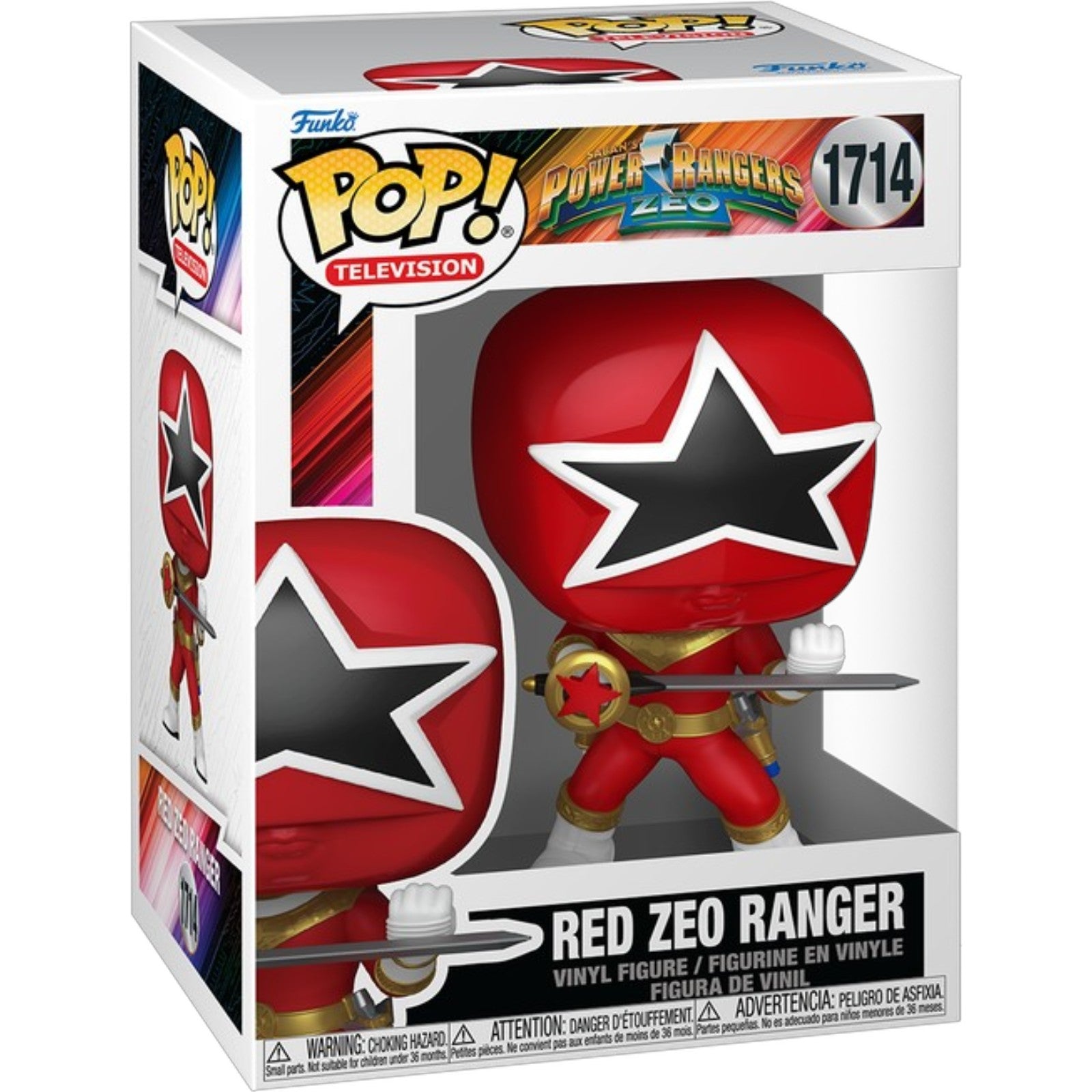 Power Rangers Zeo Red Zeo Ranger Funko Pop! Vinyl Figure #1714
