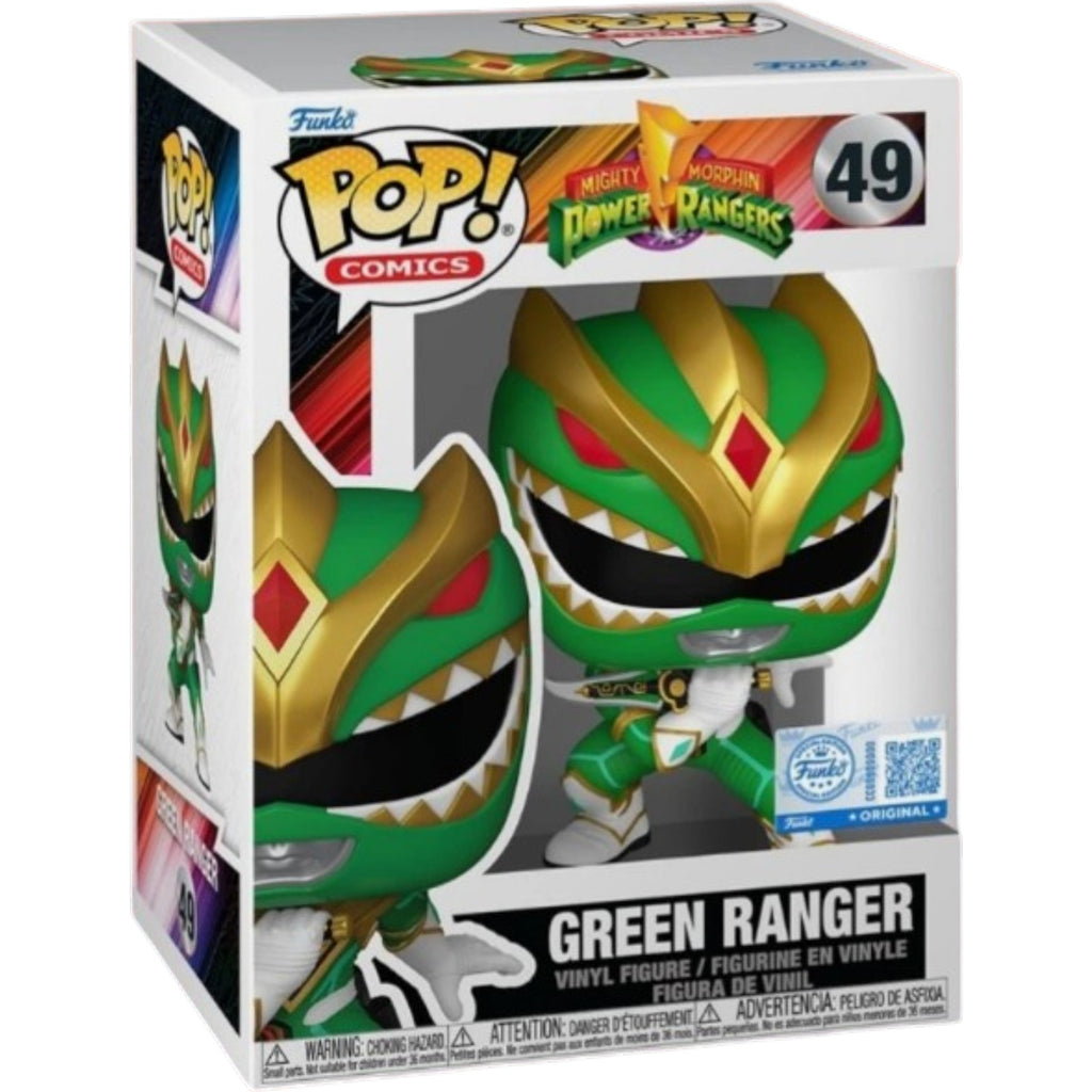 Power Rangers Green Ranger Funko Pop! Comics Vinyl Figure EE Exclusive #49