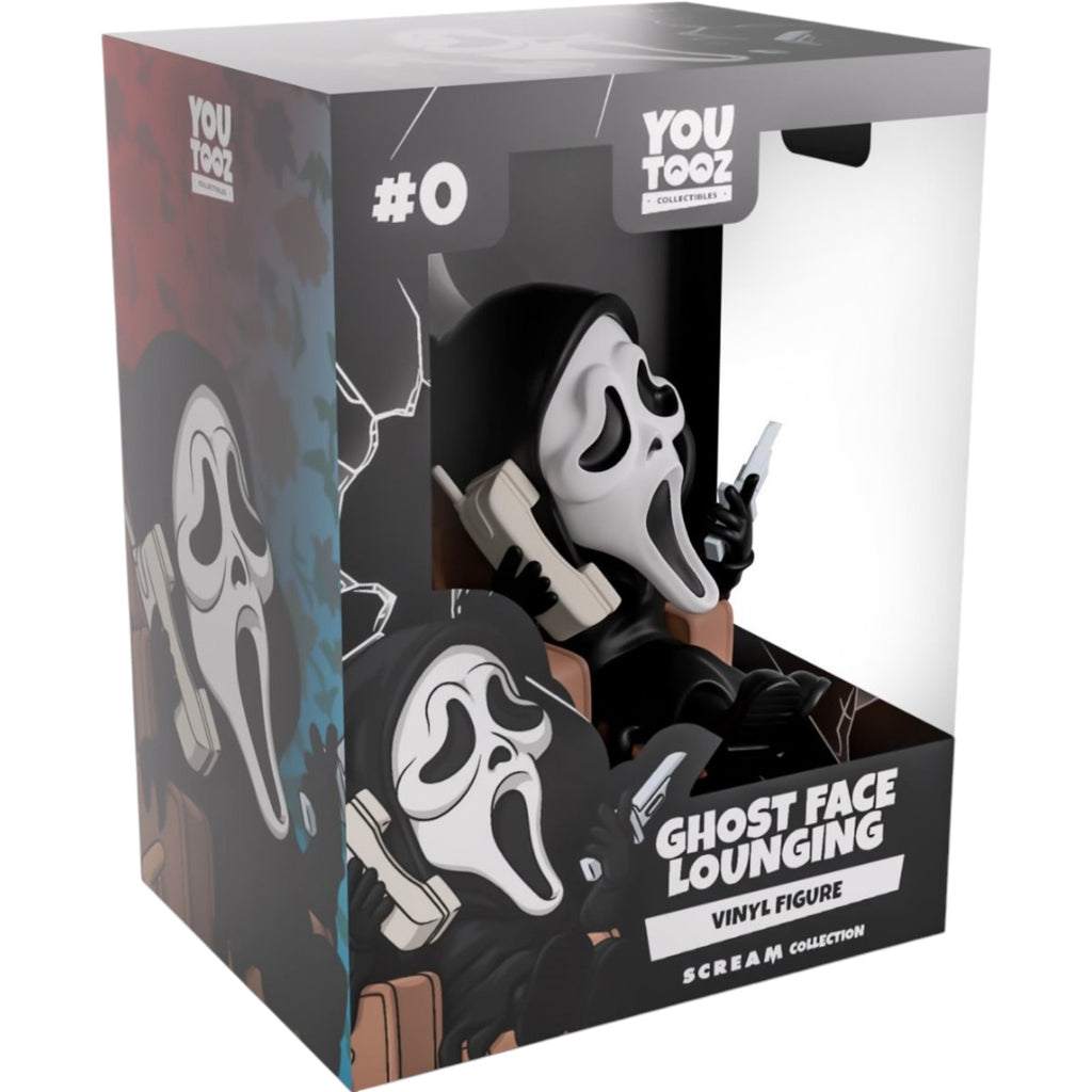 Scream Collection Ghost Face Lounging Vinyl Figure #0 Youtooz