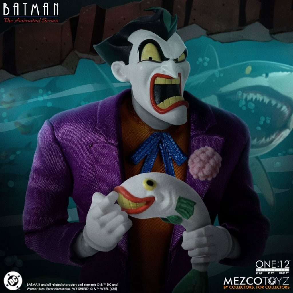 IN-STOCK: Mezco Toyz Batman: The Animated Series THE JOKER One:12 Collective Action Figure