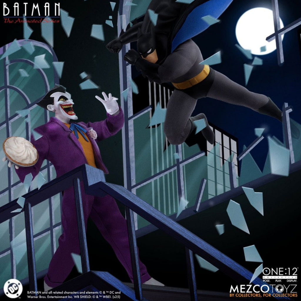IN-STOCK: Mezco Toyz Batman: The Animated Series THE JOKER One:12 Collective Action Figure