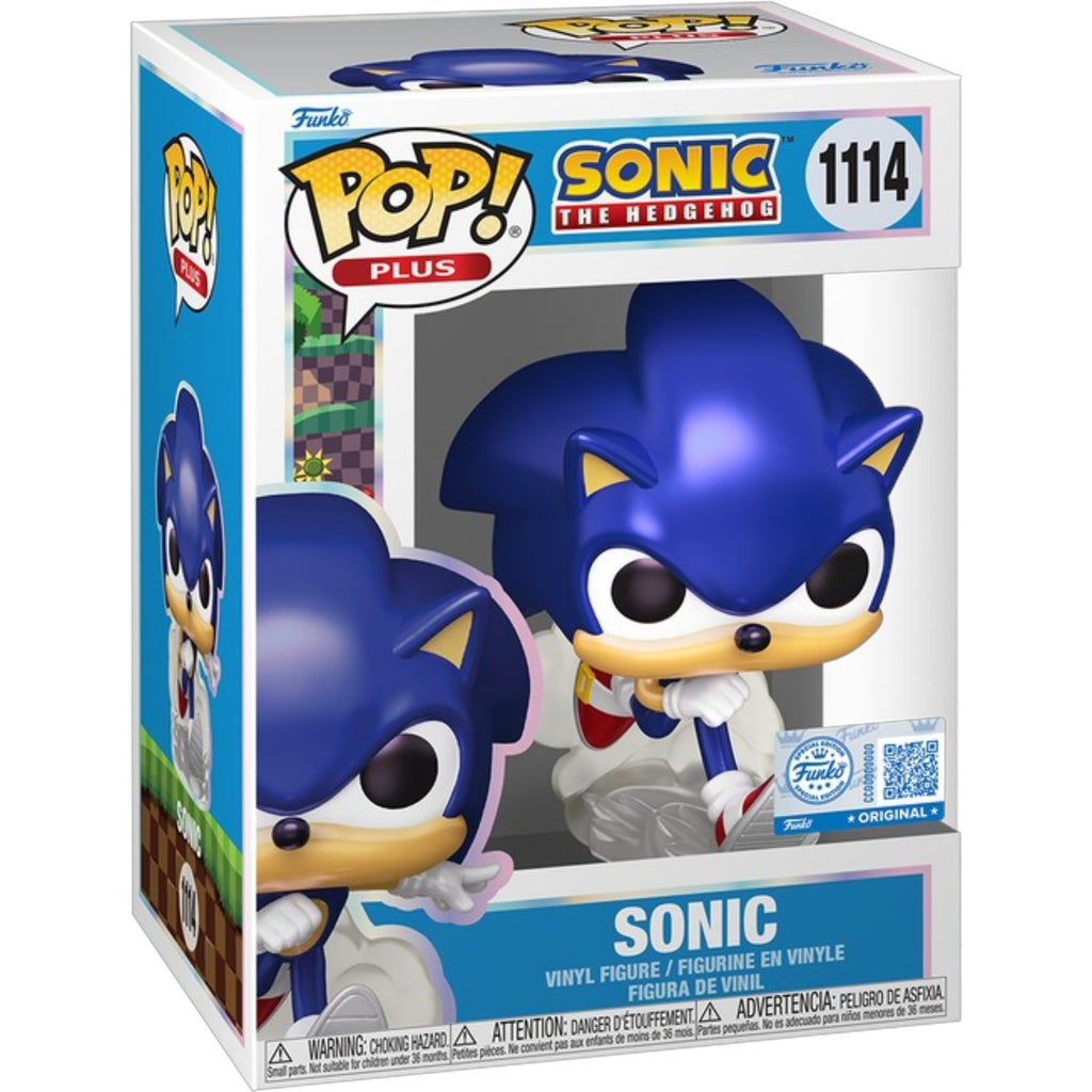 Sonic the Hedgehog (Pearl) Funko Pop! Vinyl Figure Plus #1114
