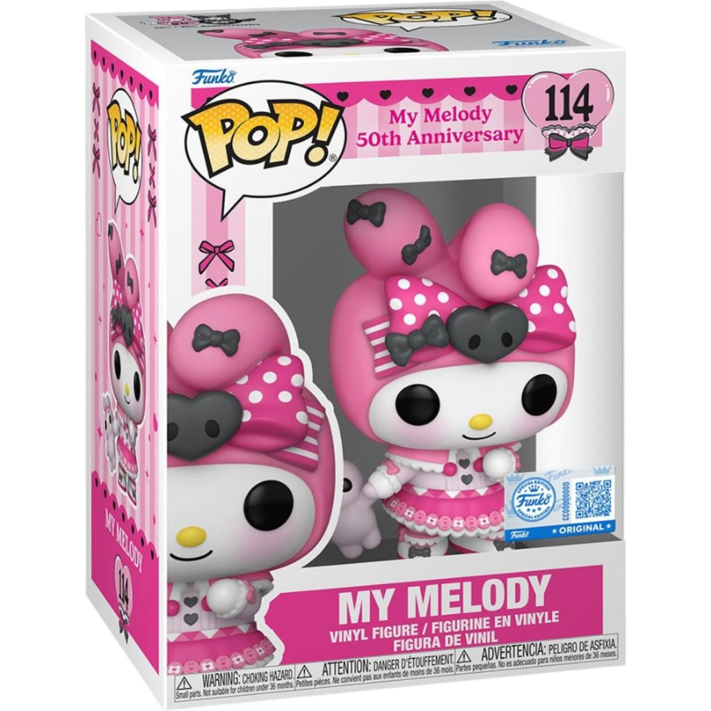 Hello Kitty Sanrio My Melody 50th Anniversary Funko Pop! Vinyl Figure - Specialty Series #114