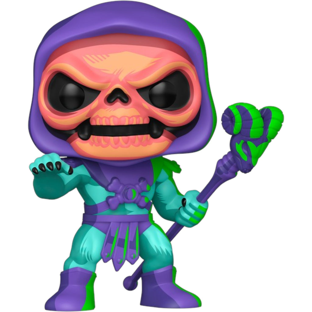 Masters of the Universe Skeletor (Retro Neon) Funko Pop! Vinyl Figure #1776