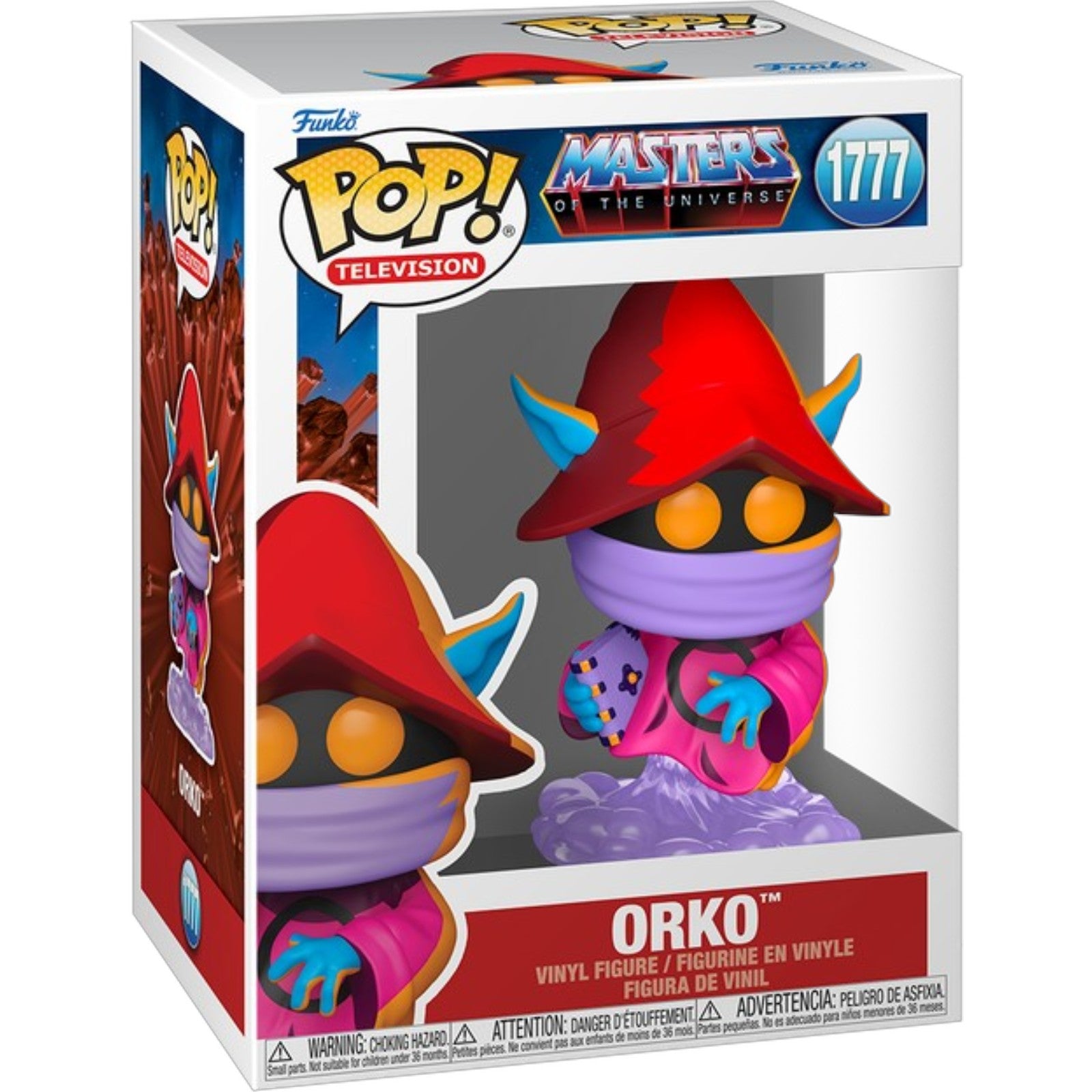 Masters of the Universe Orko Retro Neon Funko Pop! Fig #1777