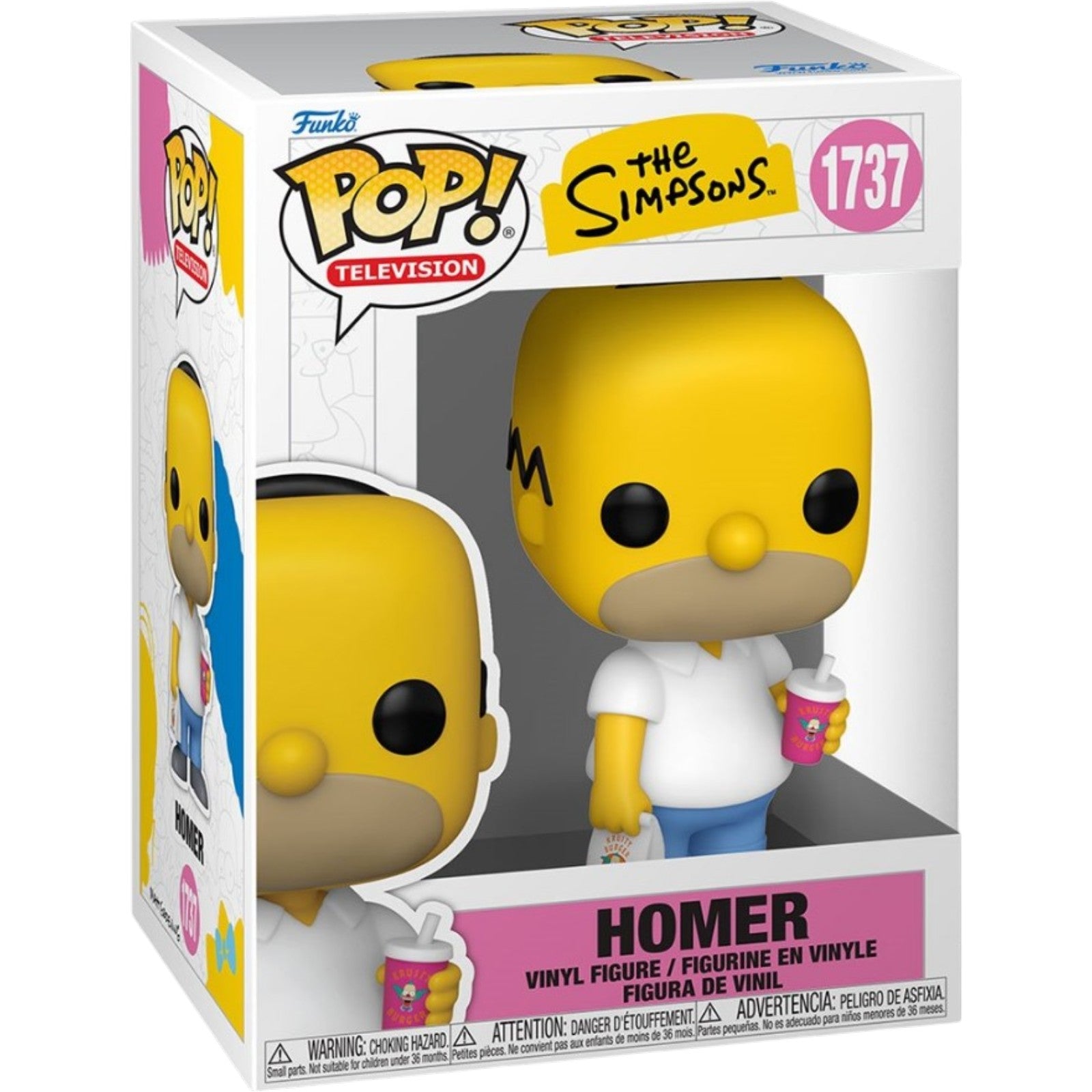 The Simpsons Homer Funko Pop! Vinyl Figure #1737