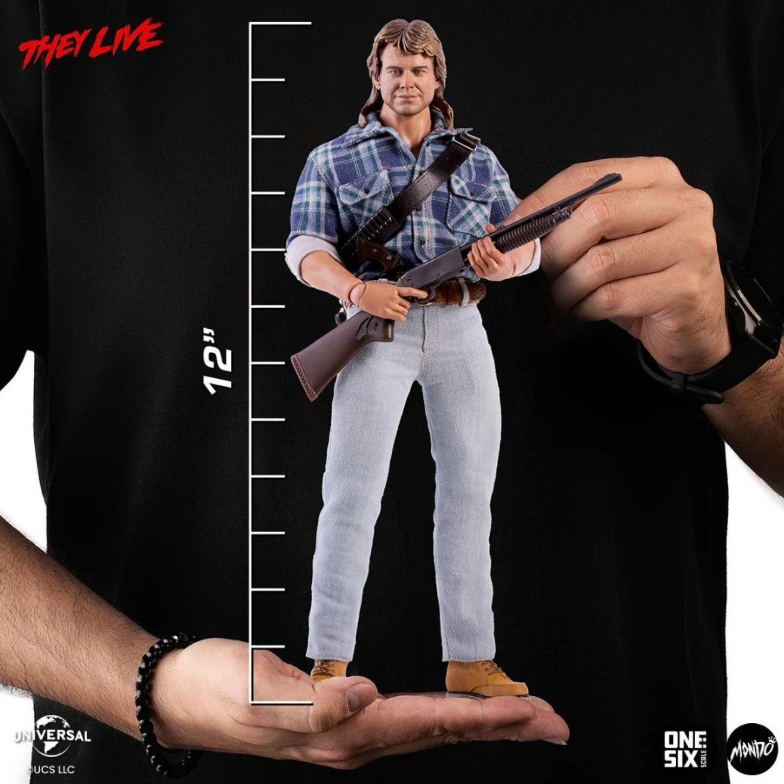 Mondo They Live John Nada 1/6 Scale Figure Roddy Piper Limited Edition