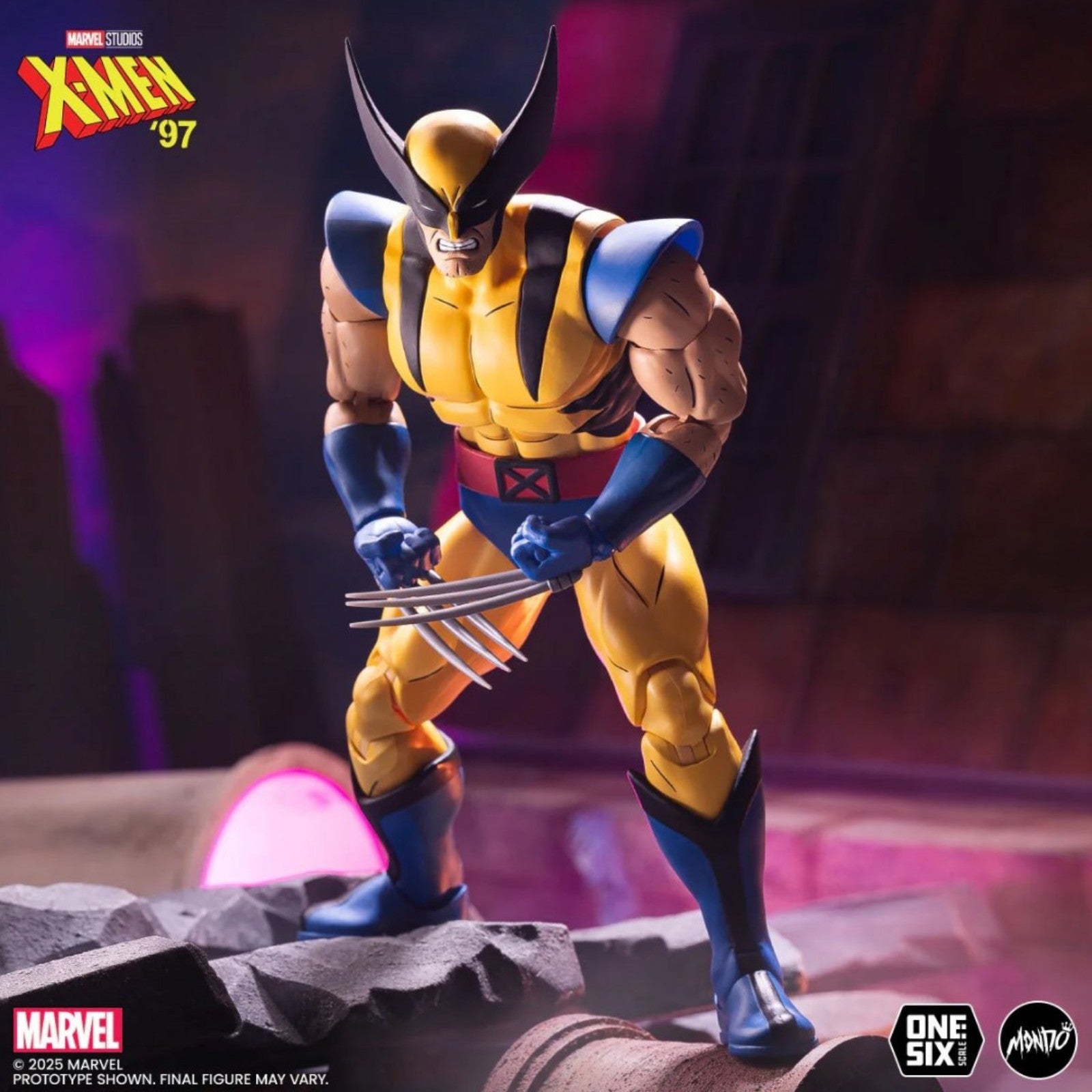 Mondo X-Men 97 Wolverine 1/6 Scale Figure Animated Series Marvel Limited Edition