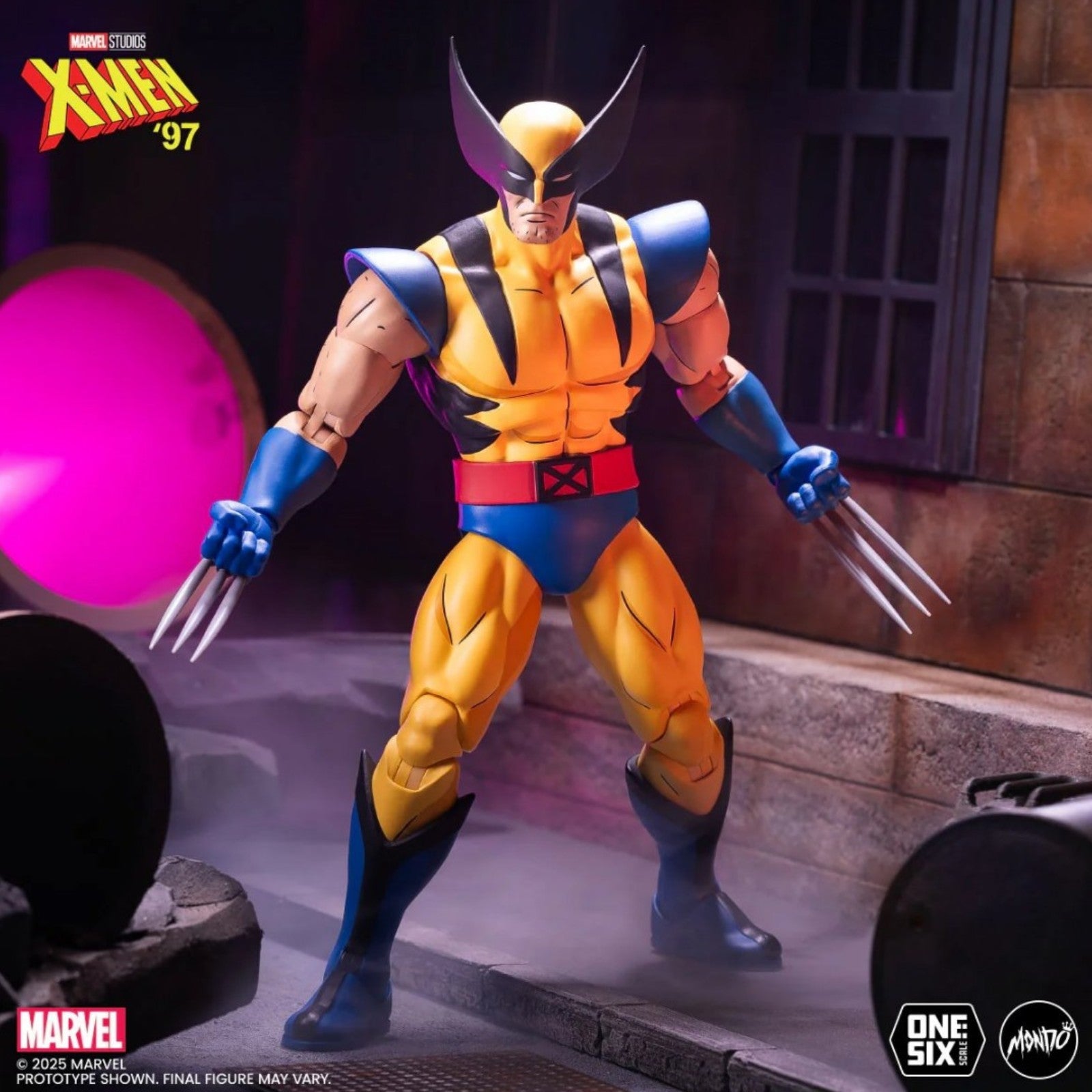 Mondo X-Men 97 Wolverine 1/6 Scale Figure Animated Series Marvel Limited Edition