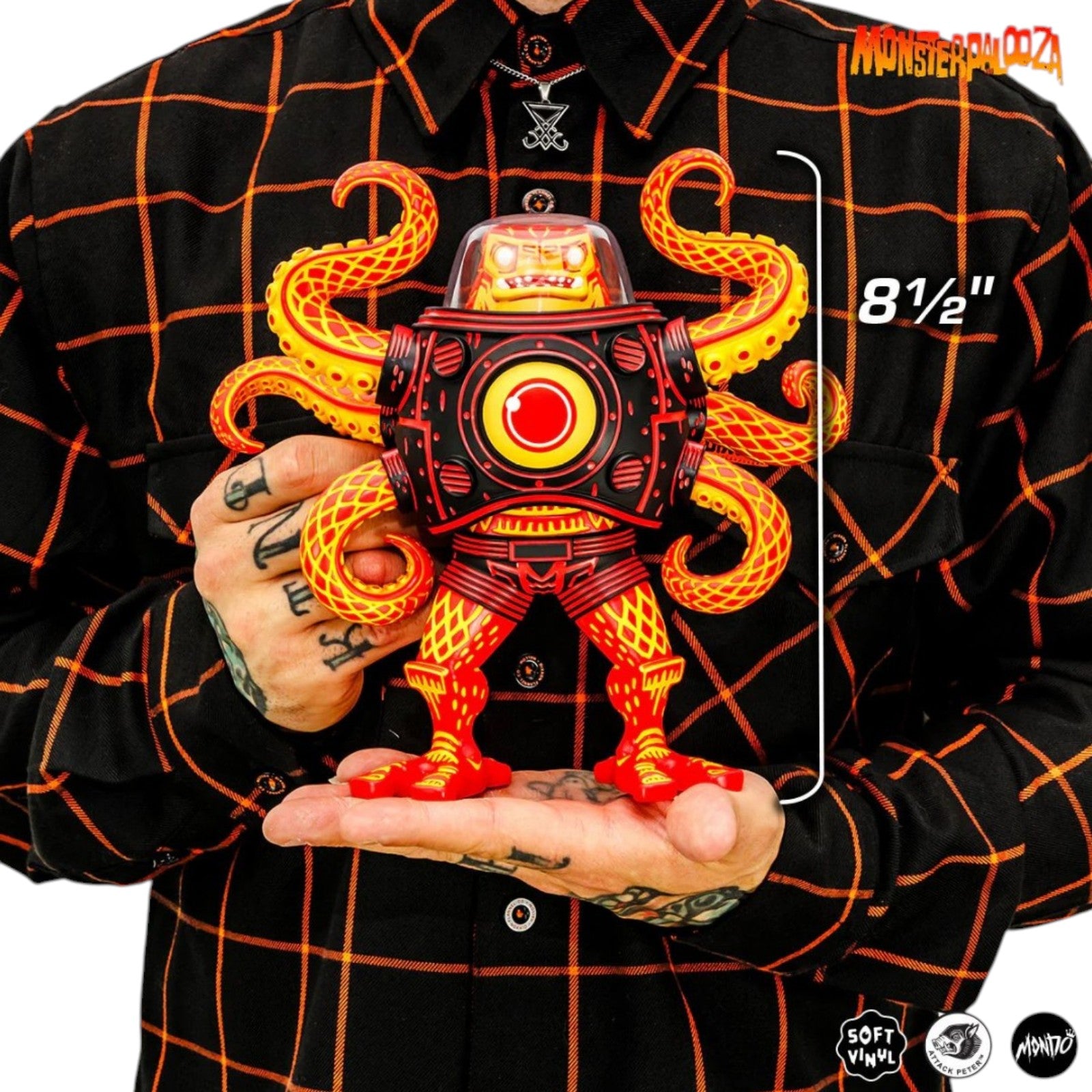 Mondo Attack Peter Takoro Heat Wave Monsterpalooza Exclusive Soft Vinyl Figure