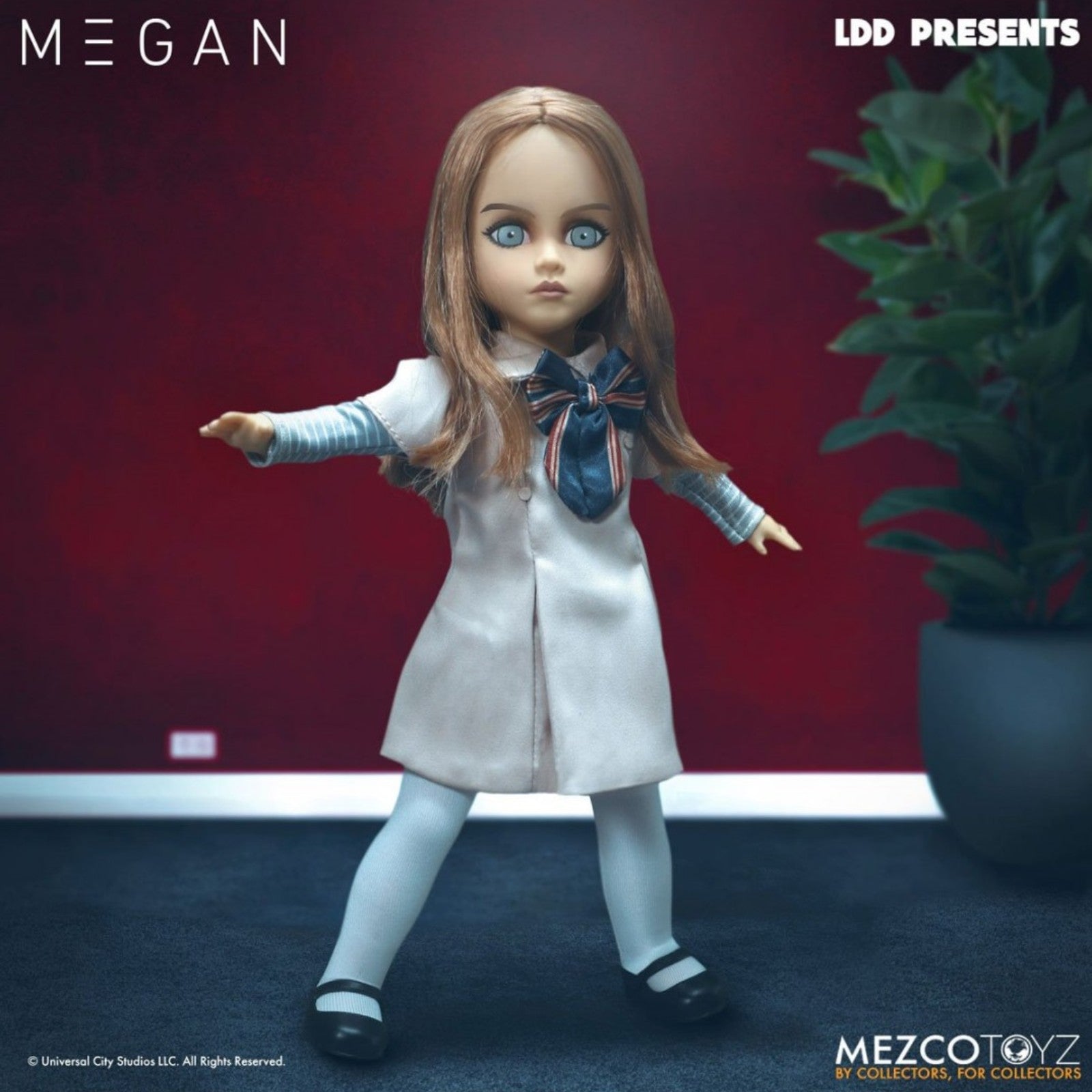 Mezco Toyz Living Dead Doll LDD Presents: M3GAN 10-Inch Doll