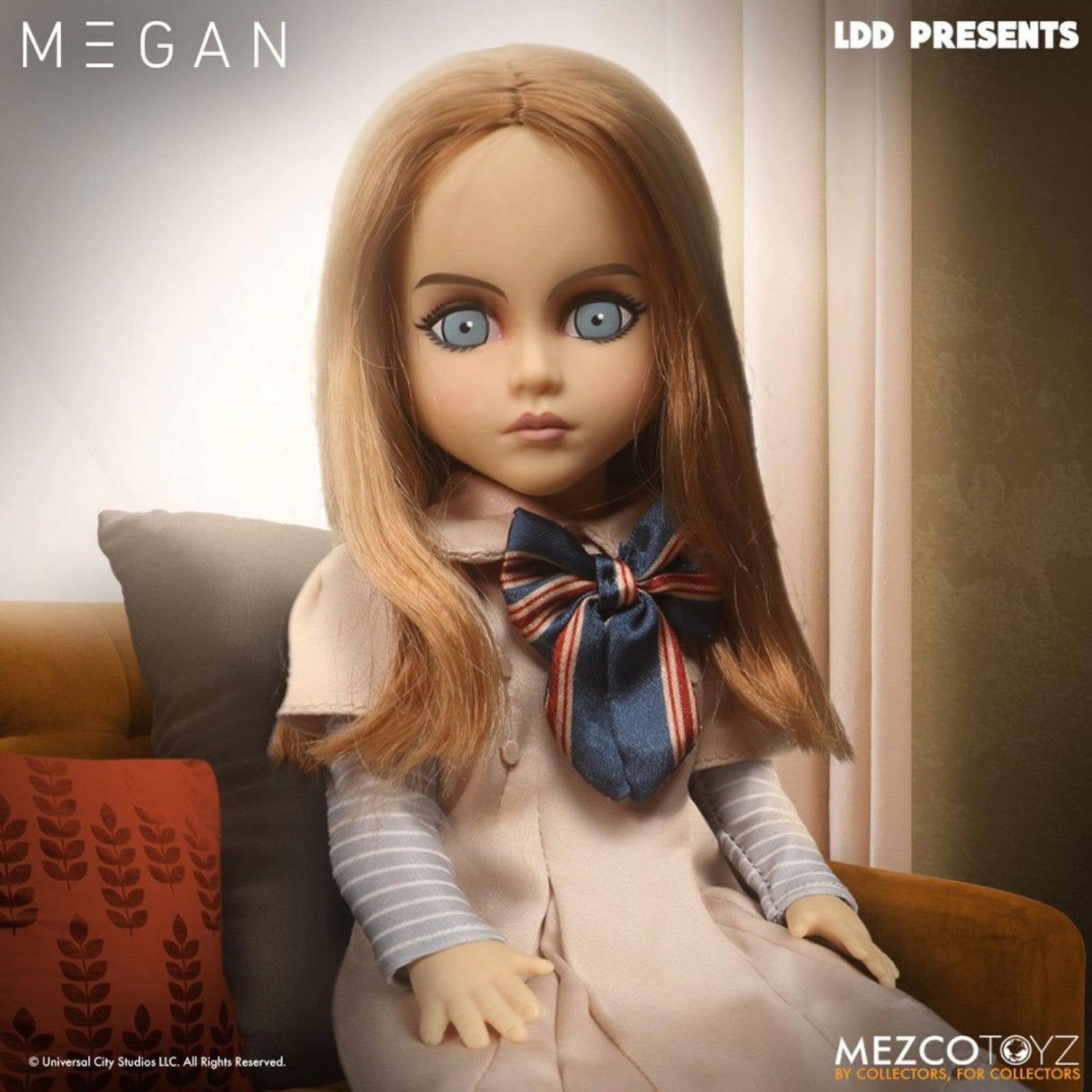Mezco Toyz Living Dead Doll LDD Presents: M3GAN 10-Inch Doll