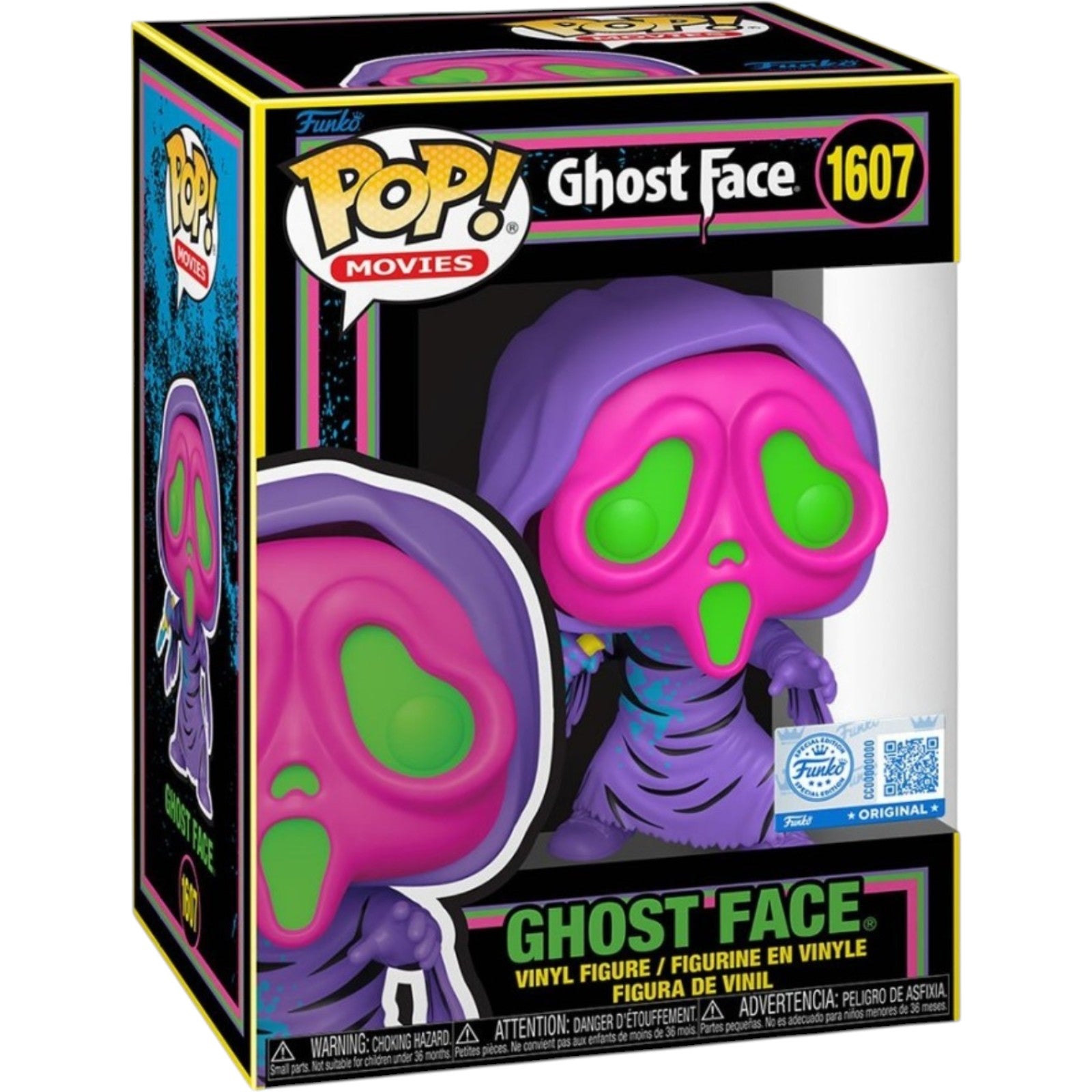 Scream Ghost Face Black Light Funko Pop! Vinyl Figure EE Exclusive #1607