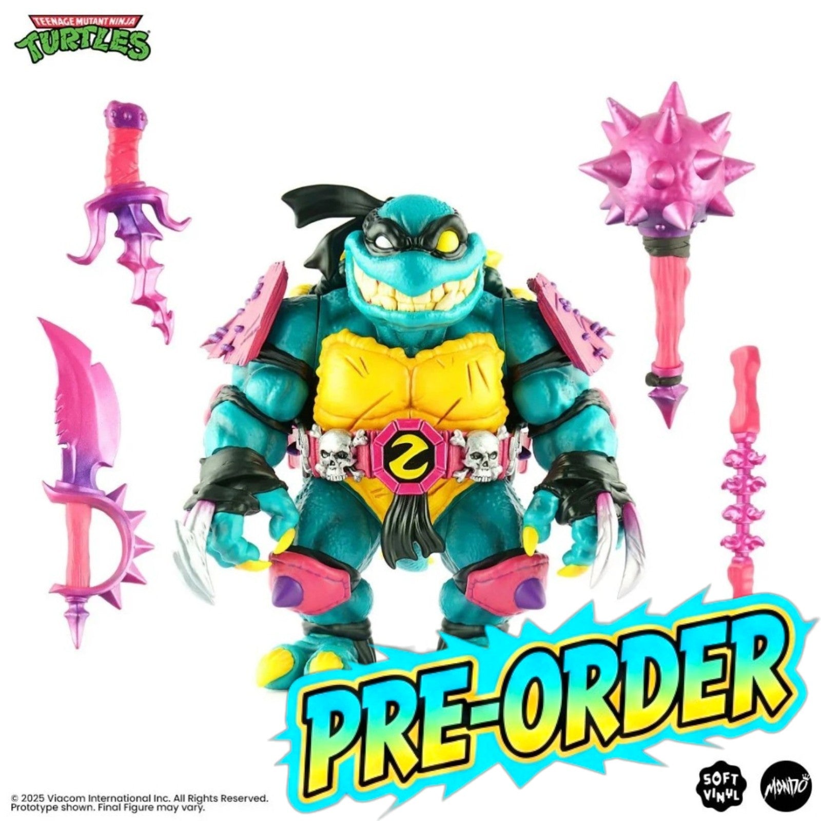 PRE-ORDER: Teenage Mutant Ninja Turtles Slash Soft Vinyl Figure - Mondo