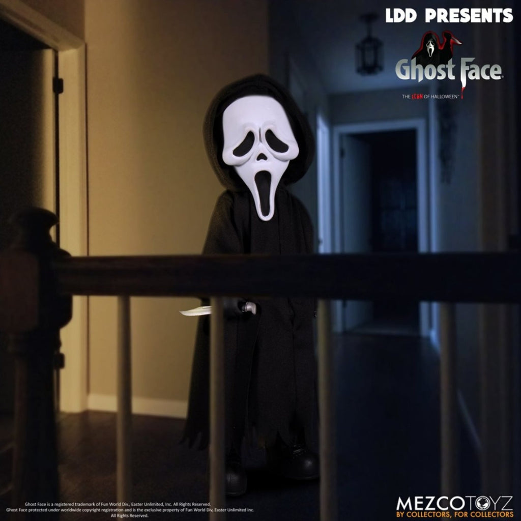IN-STOCK: Mezco Toyz Living Dead Dolls LDD Scream Ghostface MZ9961 Horror Figure NEW