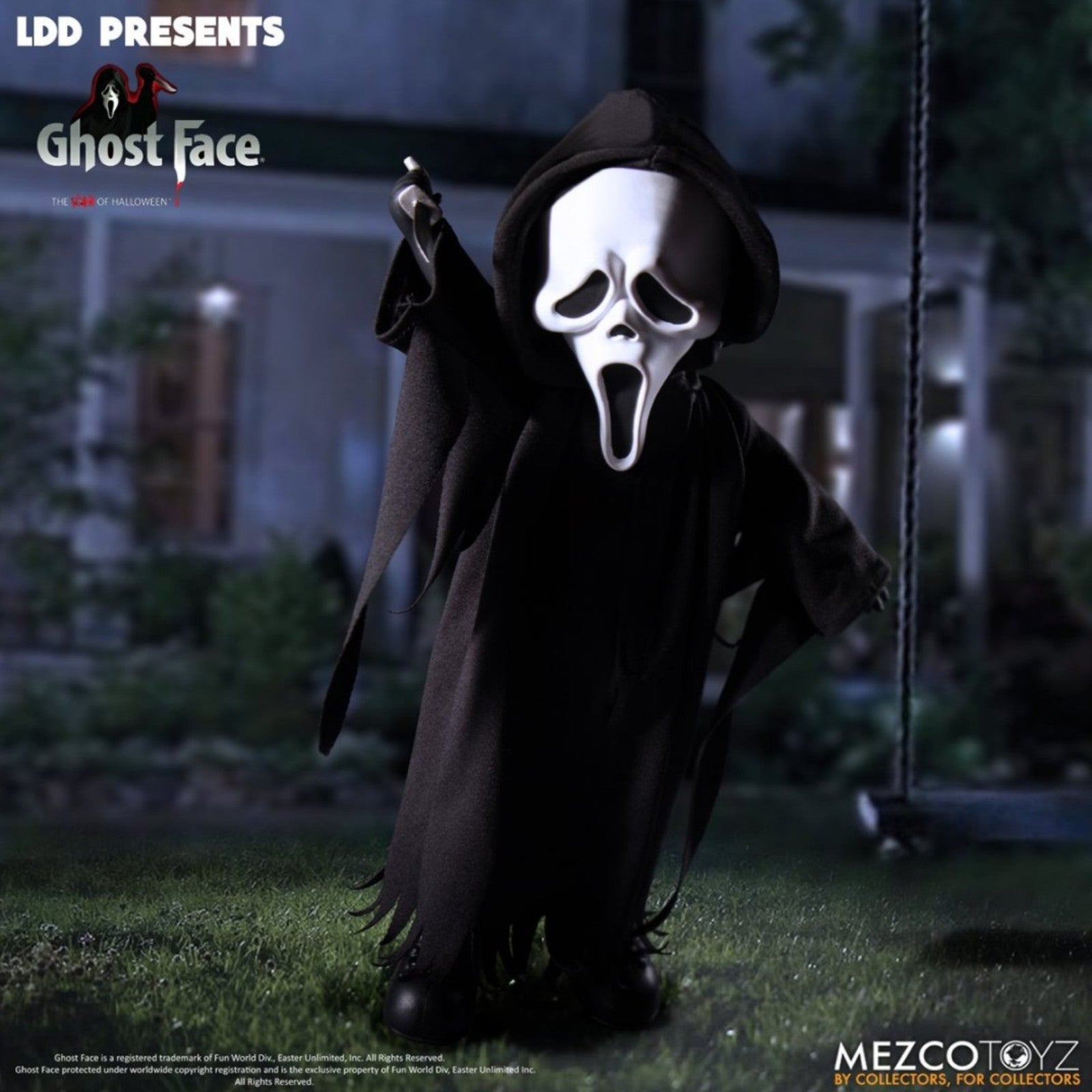 IN-STOCK: Mezco Toyz Living Dead Dolls LDD Scream Ghostface MZ9961 Horror Figure NEW