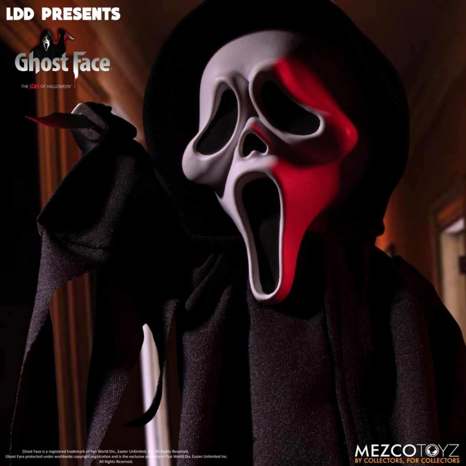 IN-STOCK: Mezco Toyz Living Dead Dolls LDD Scream Ghostface MZ9961 Horror Figure NEW
