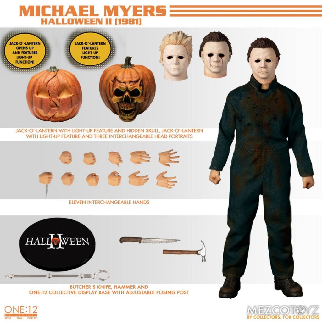 Mezco Toyz Halloween II (1981) Michael Myers One:12 Collective Action Figure