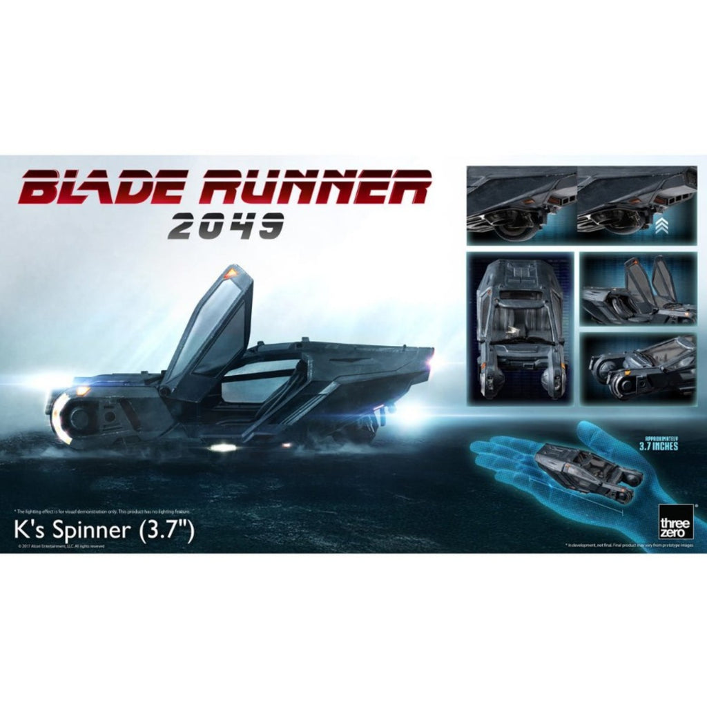 Blade Runner 2049 K's Spinner Die-Cast Metal Vehicle Threezero