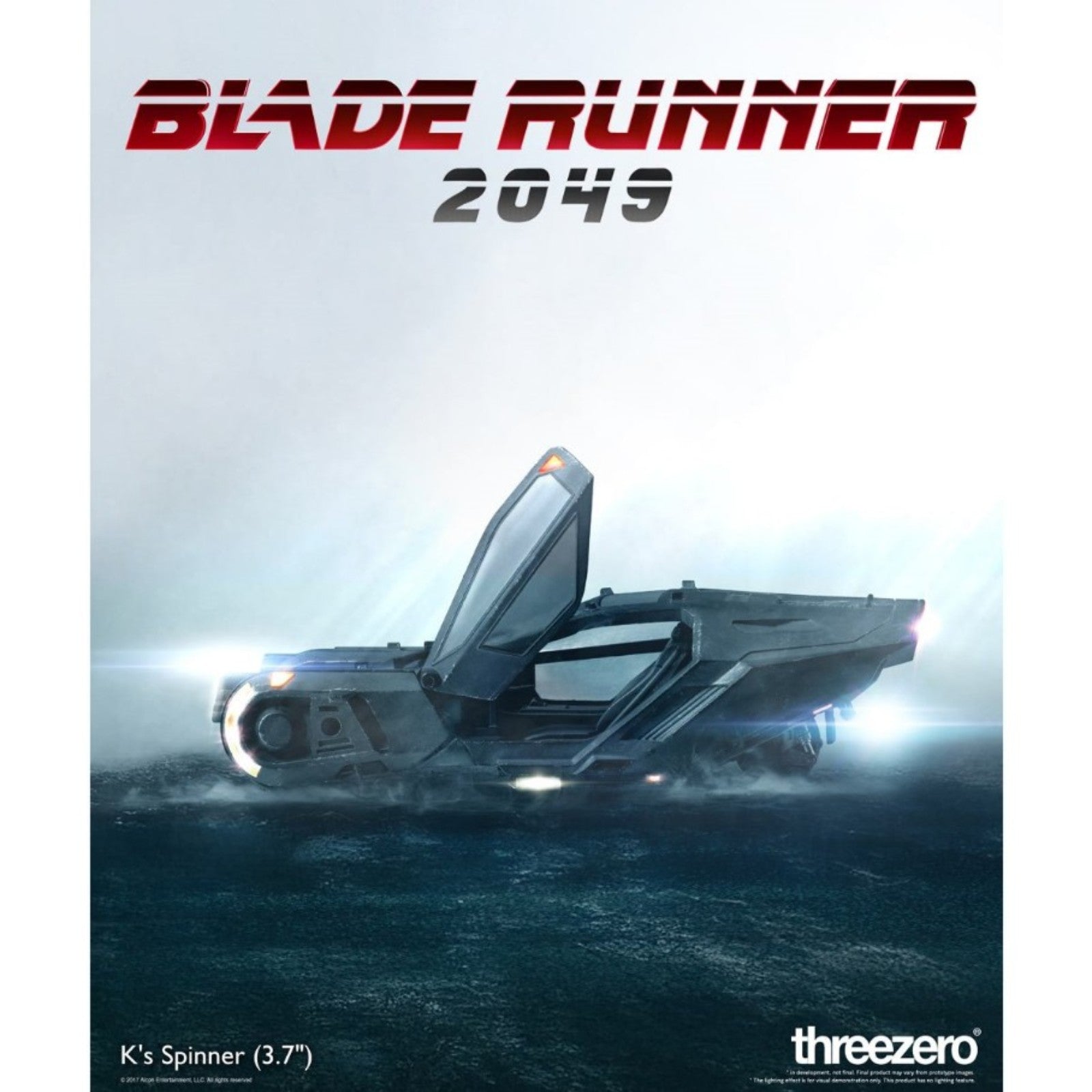 Blade Runner 2049 K's Spinner Die-Cast Metal Vehicle Threezero