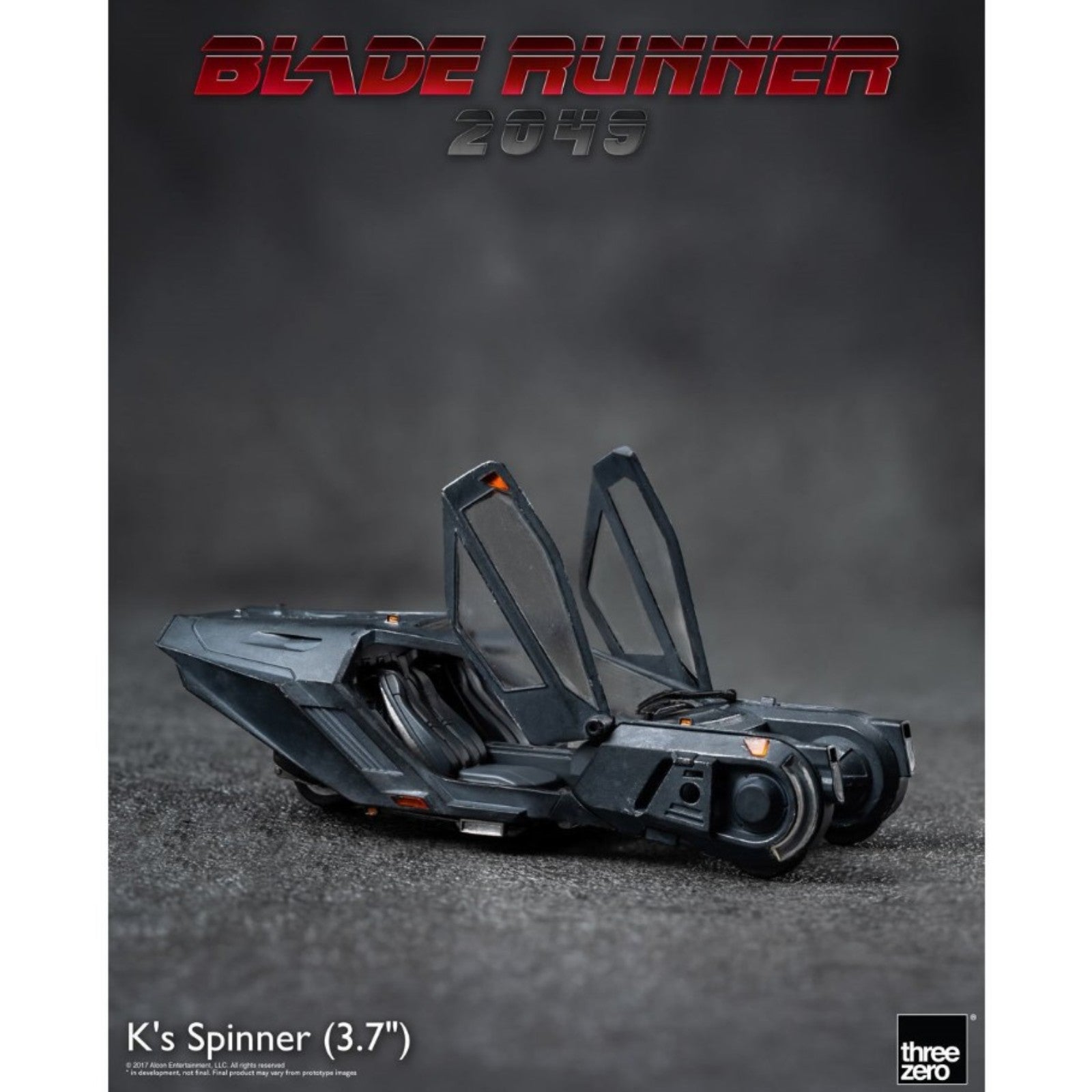 Blade Runner 2049 K's Spinner Die-Cast Metal Vehicle Threezero