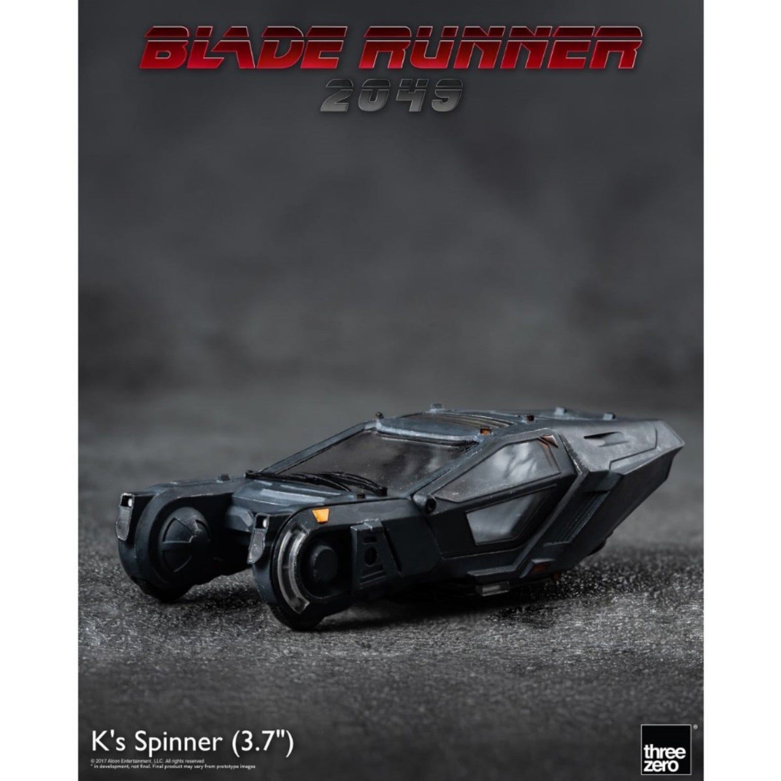 Blade Runner 2049 K's Spinner Die-Cast Metal Vehicle Threezero