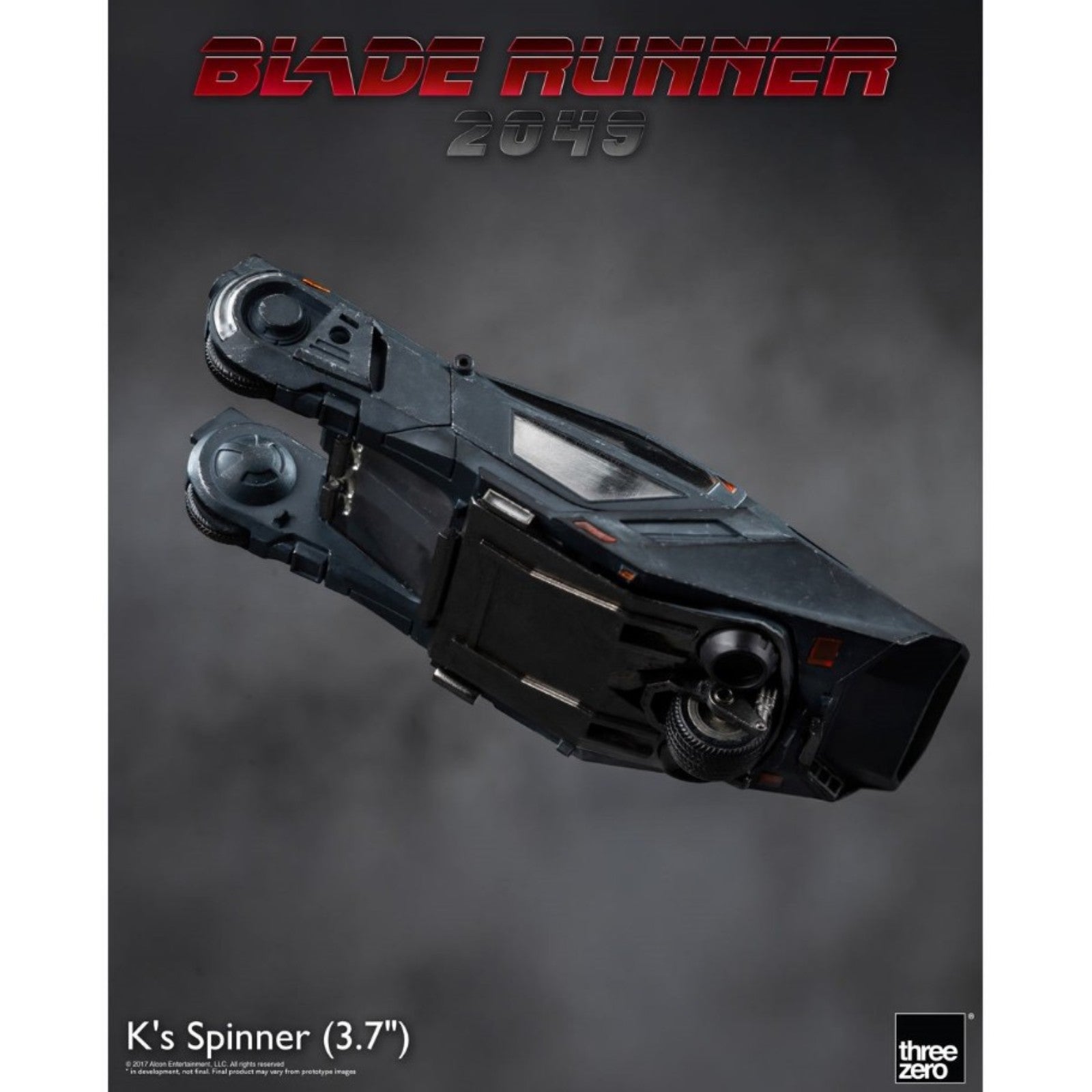 Blade Runner 2049 K's Spinner Die-Cast Metal Vehicle Threezero