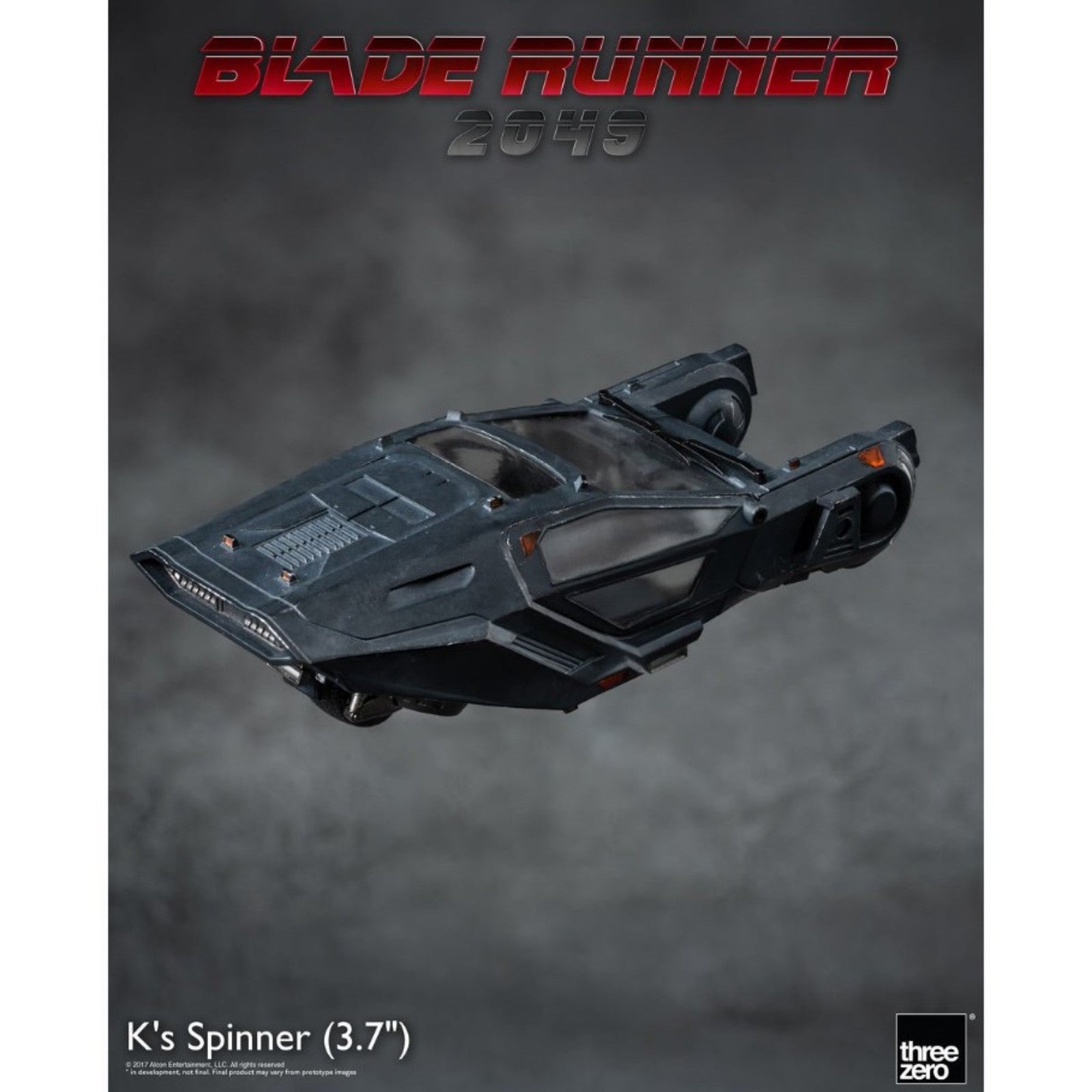 Blade Runner 2049 K's Spinner Die-Cast Metal Vehicle Threezero