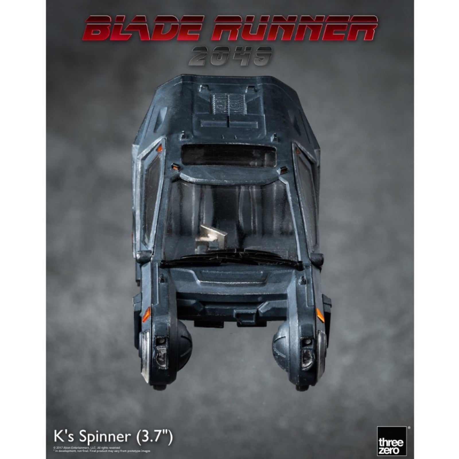 Blade Runner 2049 K's Spinner Die-Cast Metal Vehicle Threezero