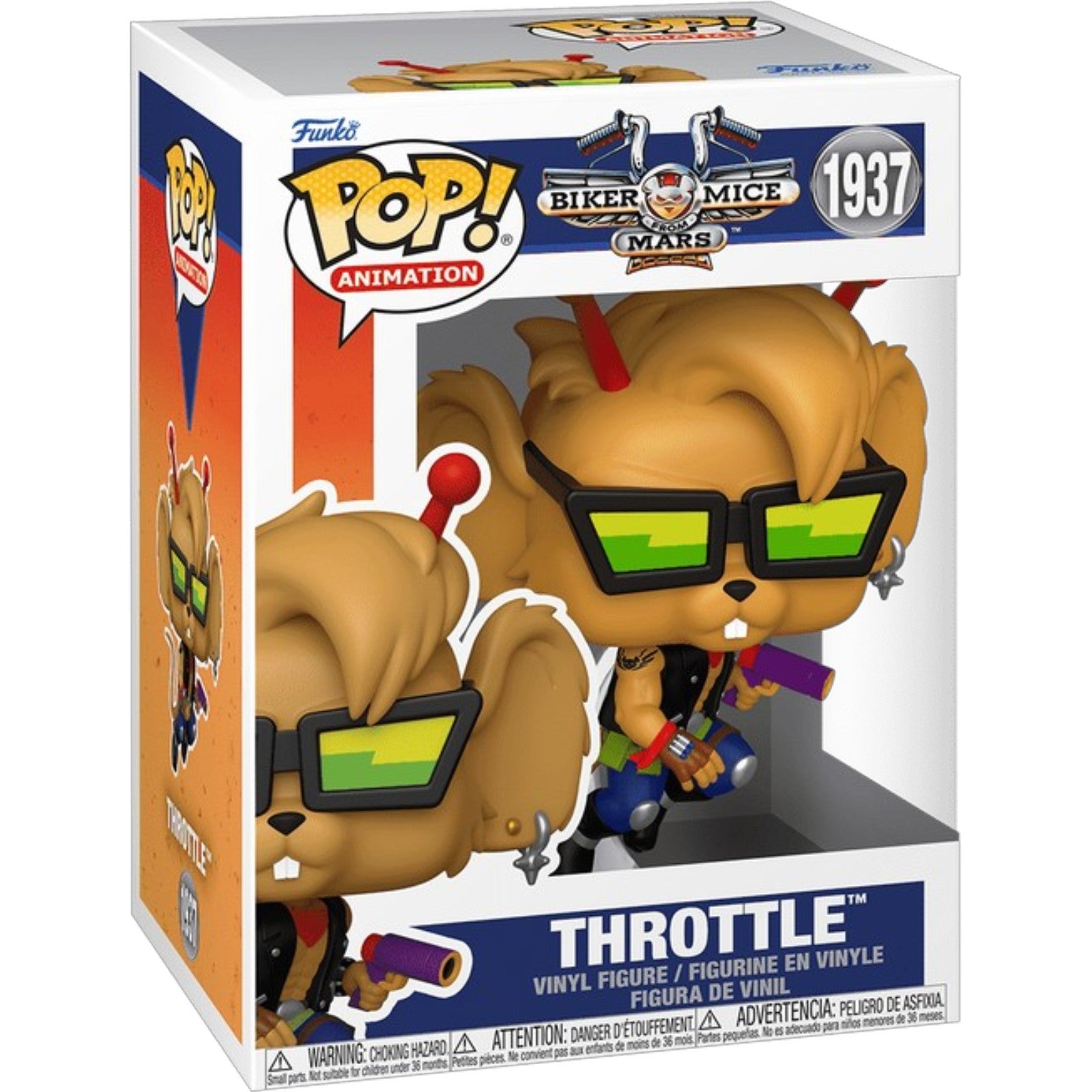 Biker Mice from Mars Throttle Funko Pop! Vinyl Figure #1937 – POP