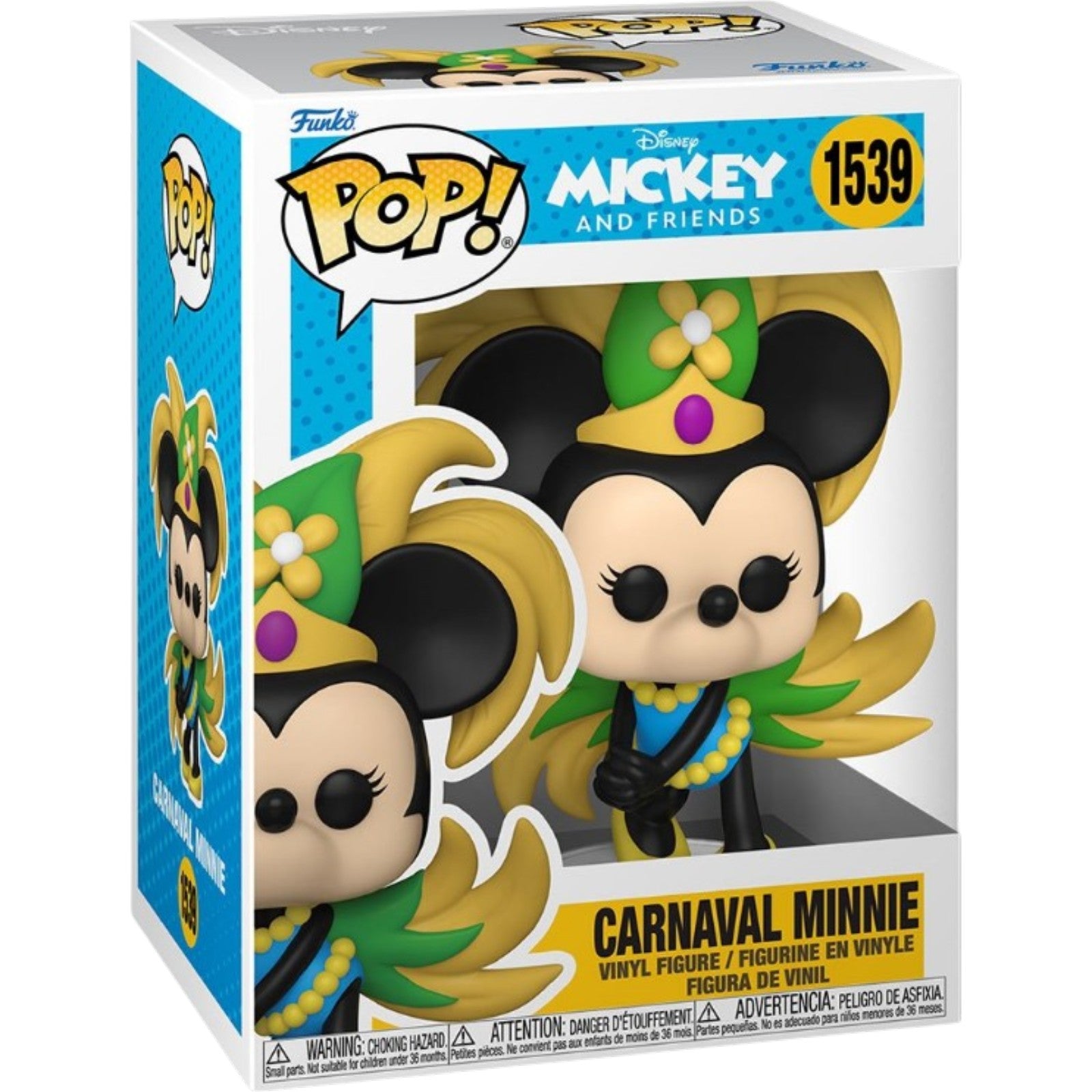 Mickey and Friends Carnaval Minnie Funko Pop! Vinyl Figure #1539