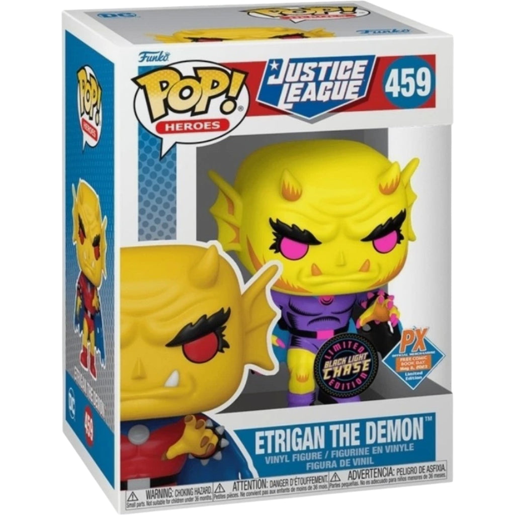 DC Comics Justice League Etrigan The Demon Funko Pop! Vinyl Figure PX Previews Exclusive CHASE #459