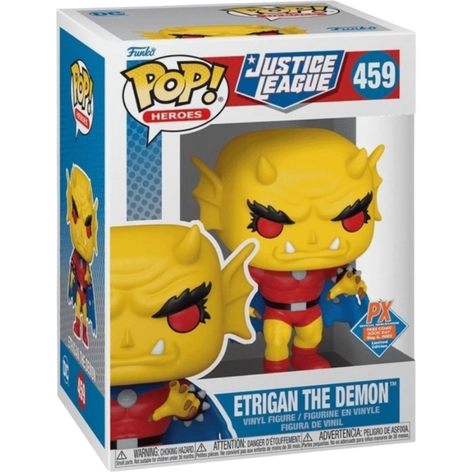 DC Comics Justice League Etrigan The Demon Funko Pop! Vinyl Figure PX Previews Exclusive #459 (Copy)