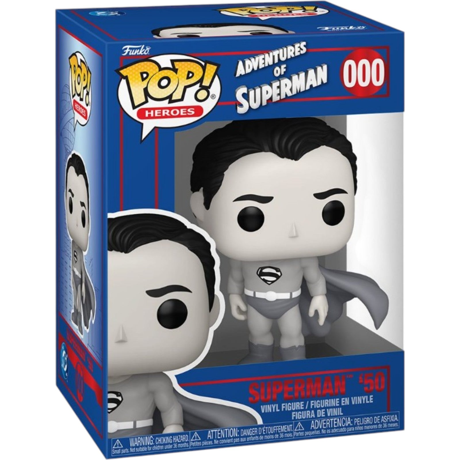 DC Comics Shield Through the Ages Superman '50 Funko Pop! Vinyl Figure #000