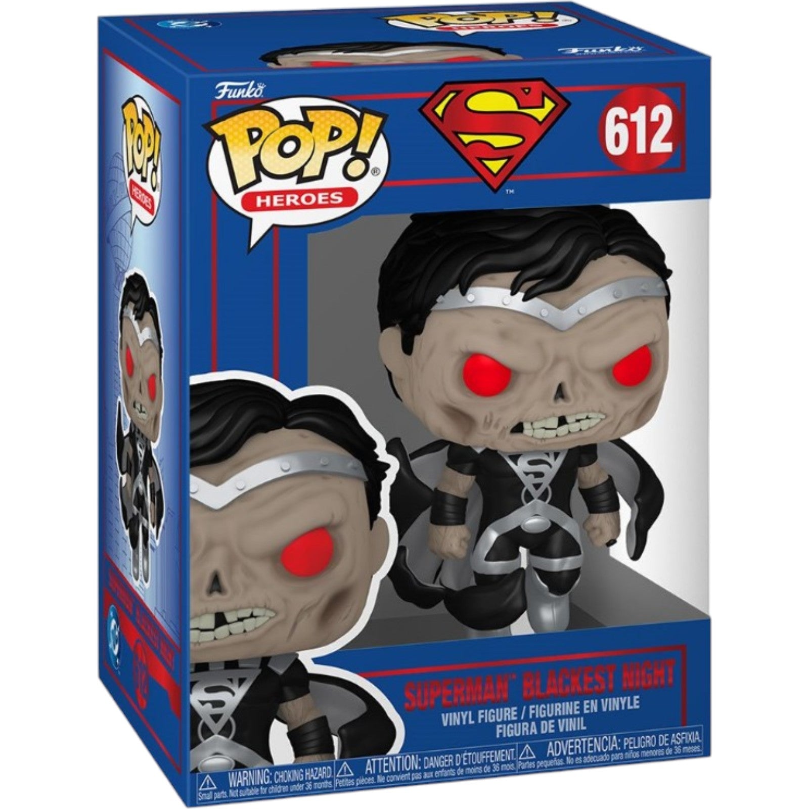 DC Comics Shield Through the Ages Superman Blackest Night Funko Pop! Vinyl Figure #000