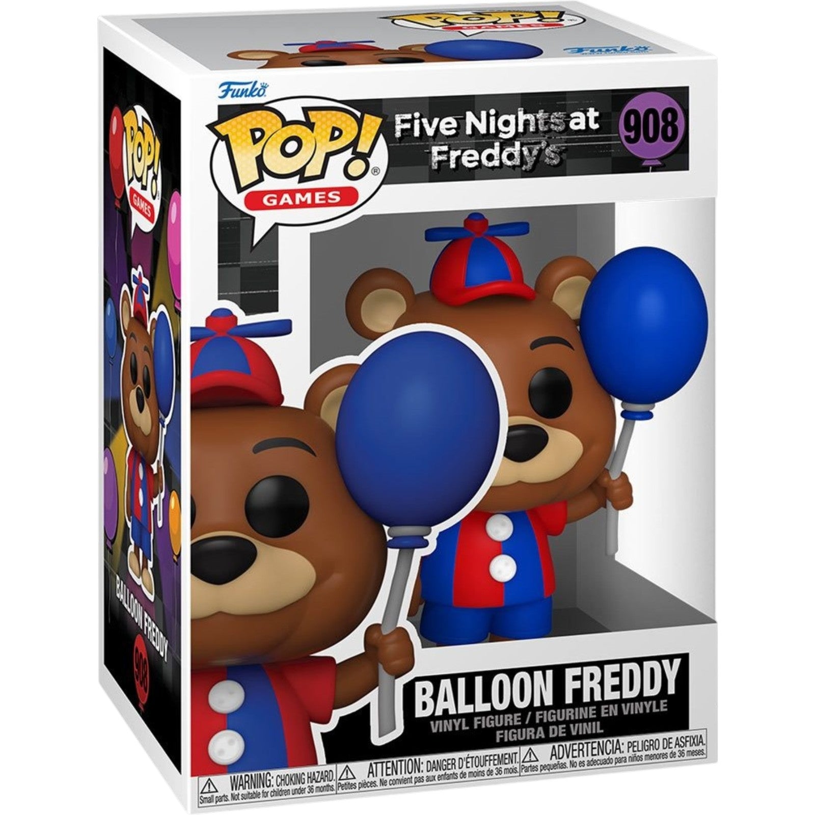 Five Nights at Freddy's Balloon Freddy Funko Pop! Vinyl Figure #908