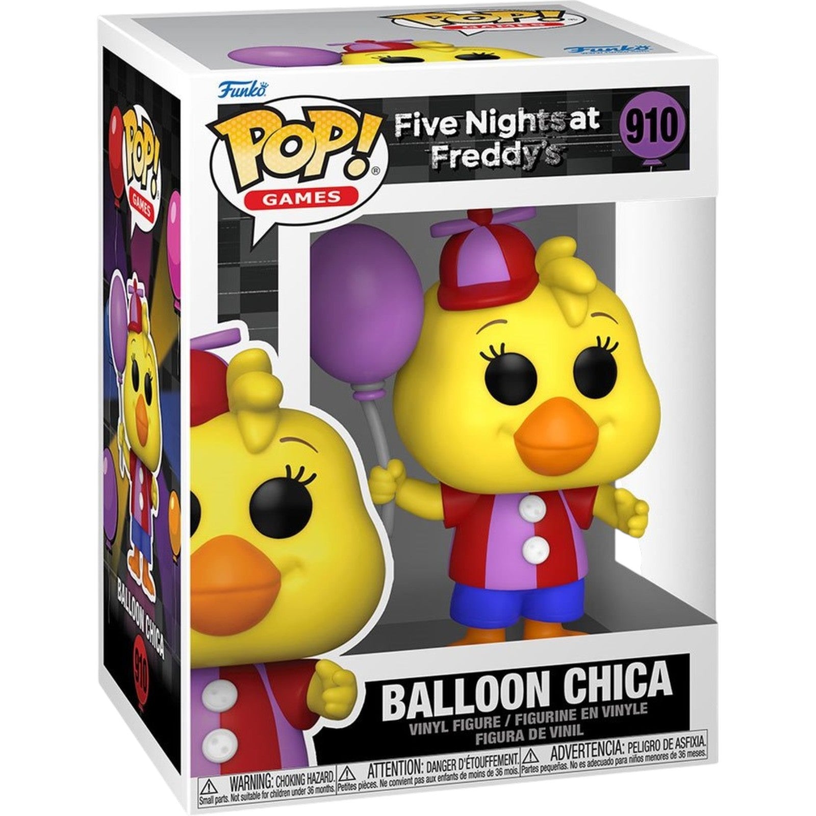 Five Nights at Freddy's Balloon Chica Funko Pop! Vinyl Figure #910