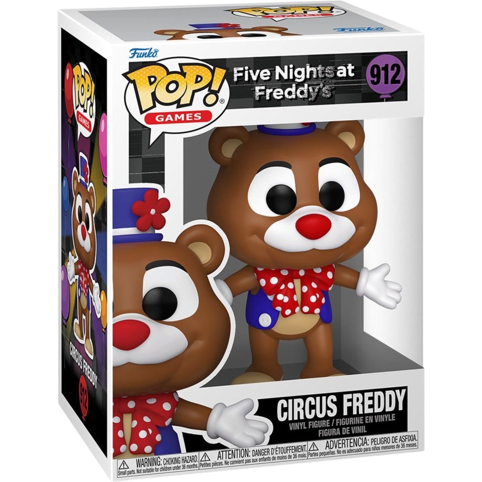 Five Nights at Freddy's Circus Freddy Funko Pop! Vinyl Figure #912