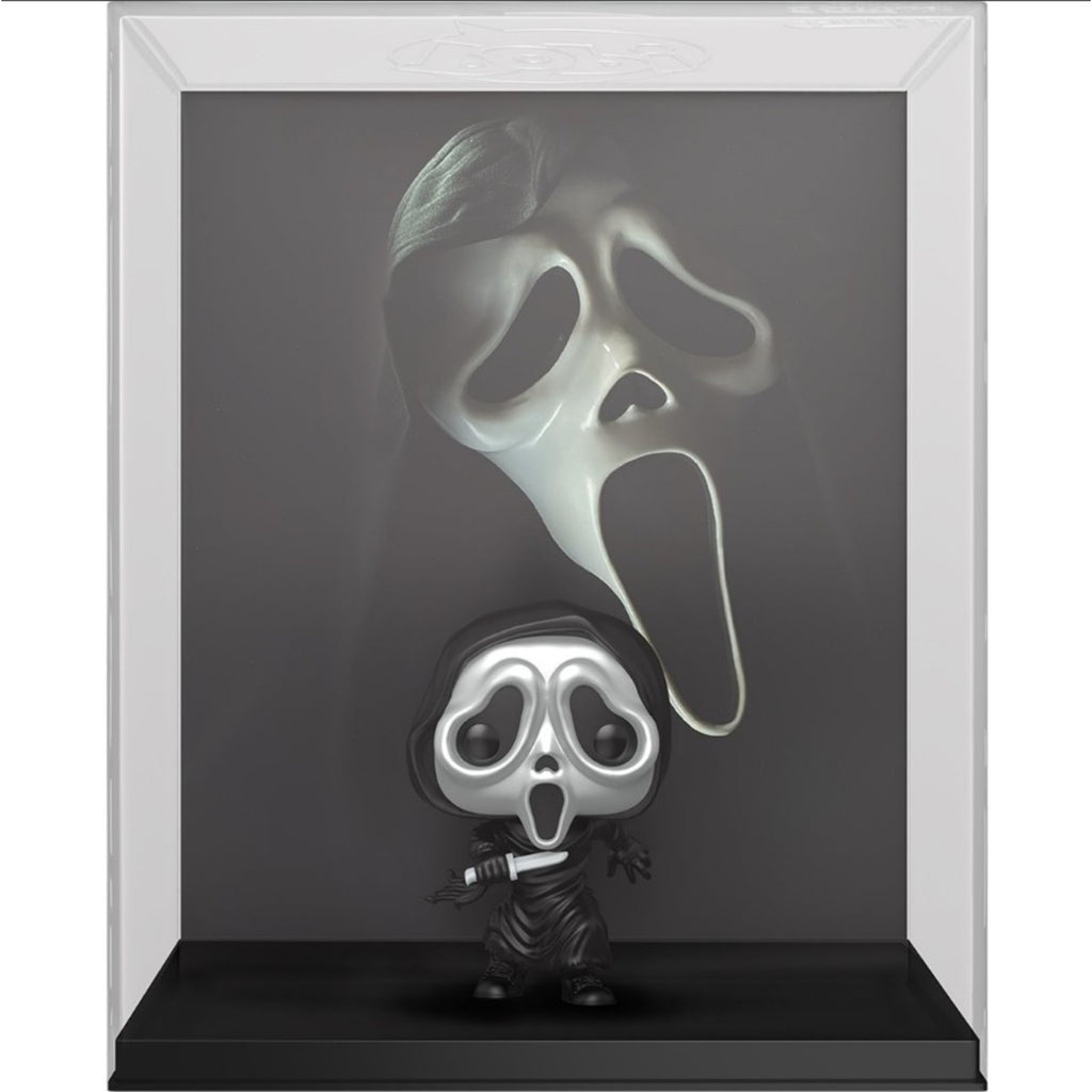 PRE-ORDER: Ghost Face Metallic Funko Pop! VHS Cover Figure with Case #2036