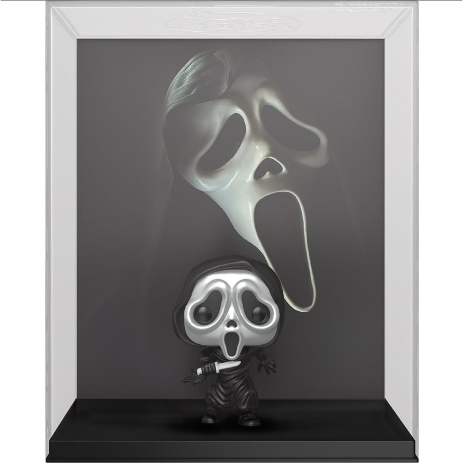 PRE-ORDER: Ghost Face Metallic Funko Pop! VHS Cover Figure with Case #2036