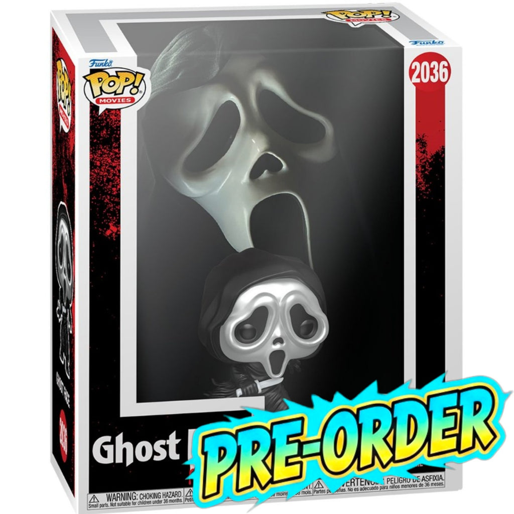 PRE-ORDER: Ghost Face Metallic Funko Pop! VHS Cover Figure with Case #2036