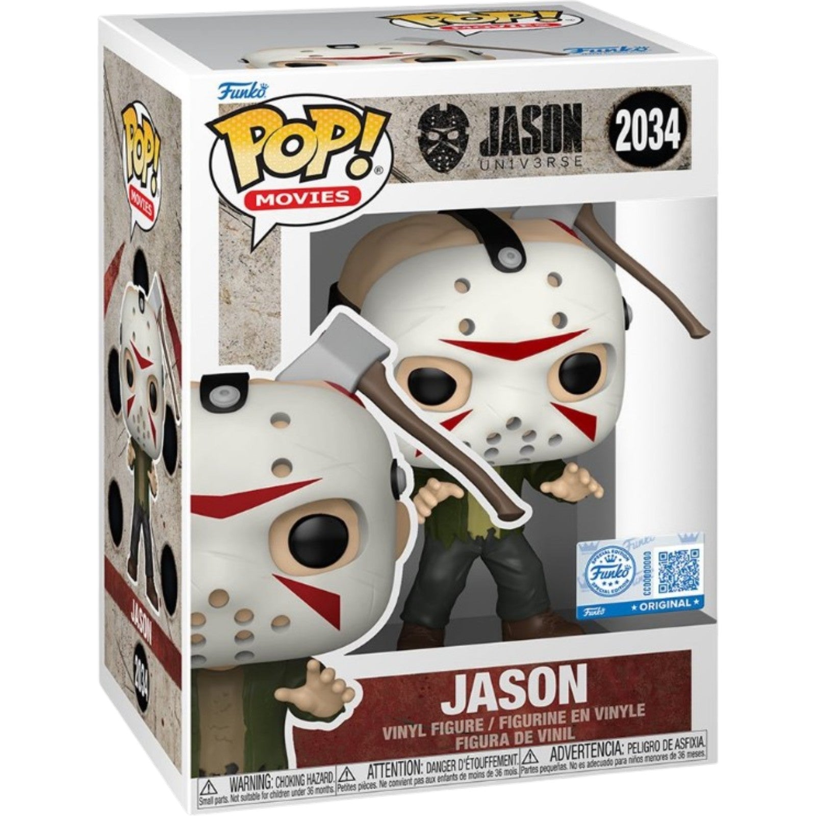 Jason Universe Jason with Axe Head Funko Pop! Vinyl Figure Entertainment Earth Exclusive #2034