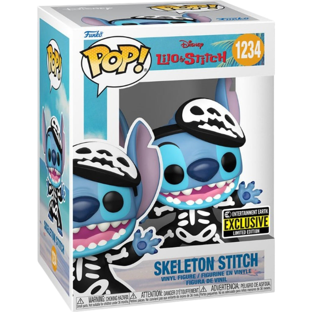 Funko Pop! Disney: Lilo & Stitch - Skeleton Stitch (Entertainment Earth Exclusive) #1234
