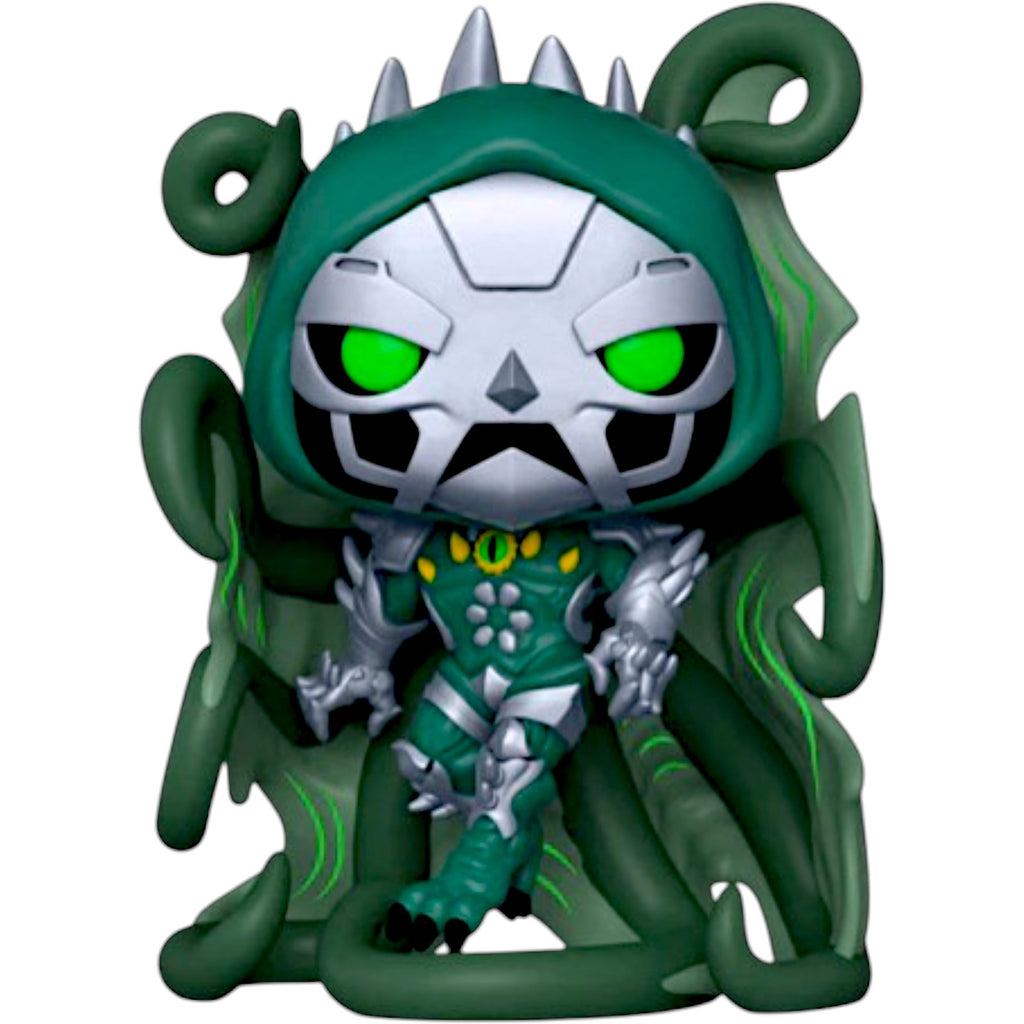 Marvel Marvel: Mech Strike Monster Hunters Doctor Doom Funko Pop! Vinyl Figure #990 [READ DESC - BOX DAMAGE]