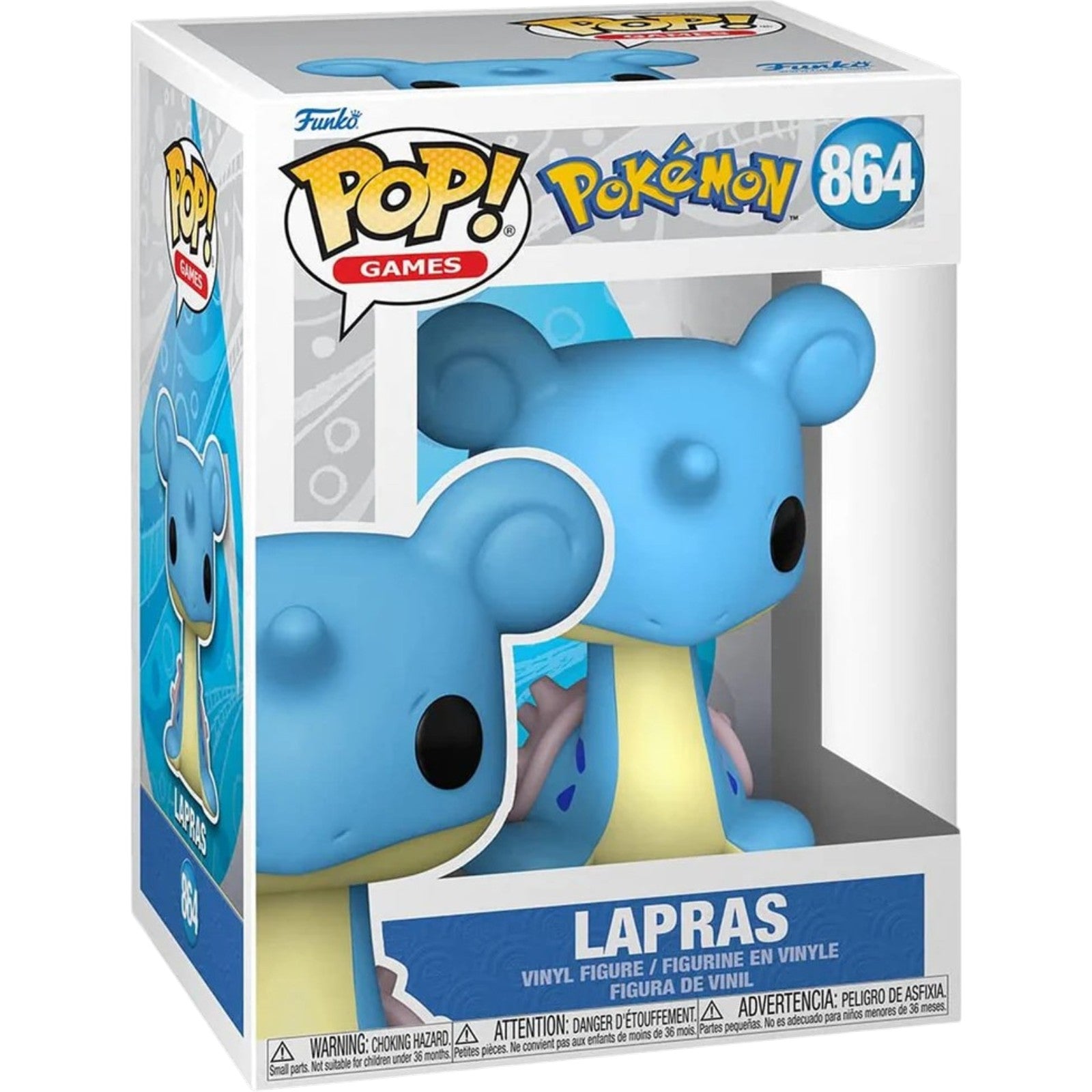 Pokemon Lapris Funko Pop! Vinyl Figure #864