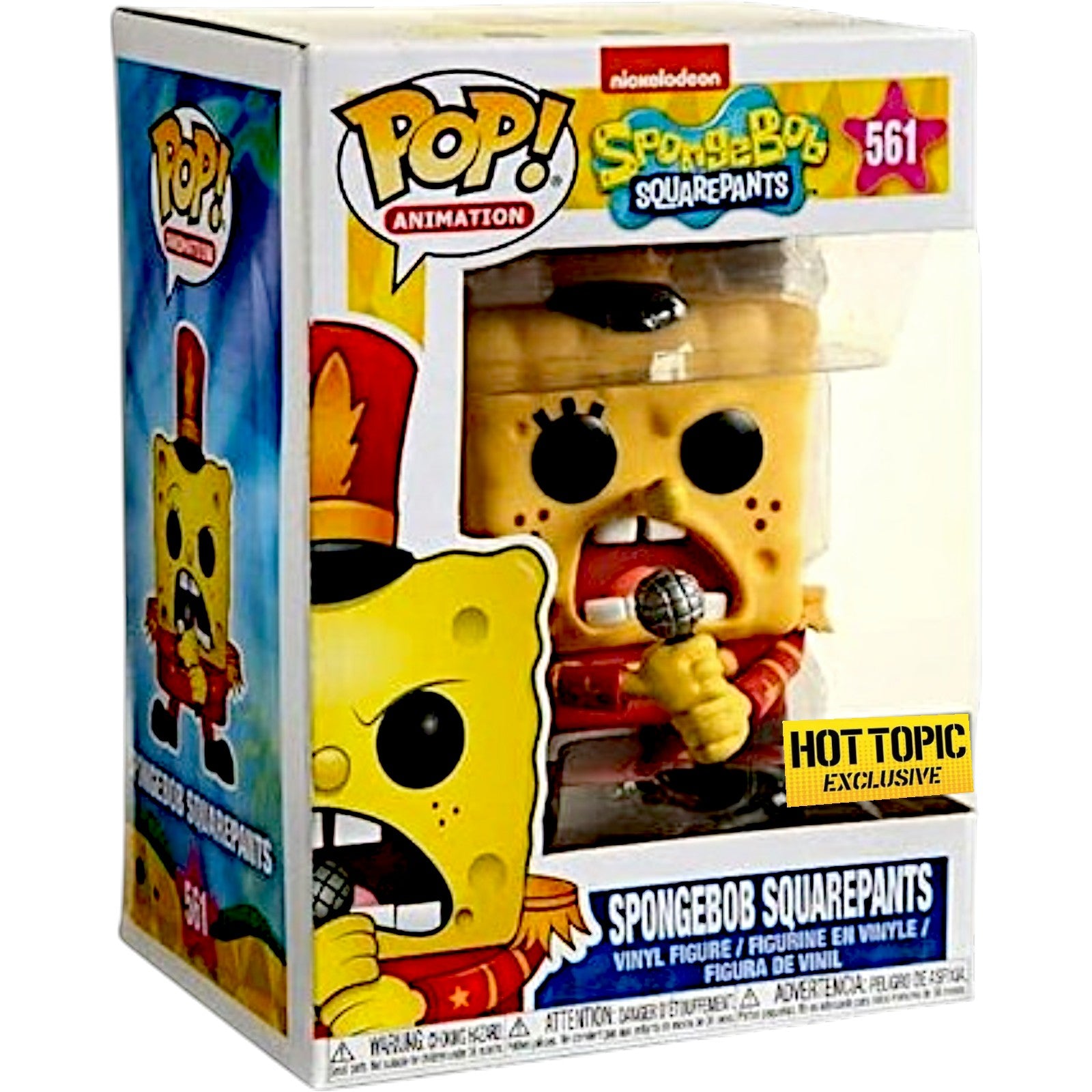 SpongeBob Squarepants Hot Topic Exclusive Funko Pop! Vinyl Figure #561